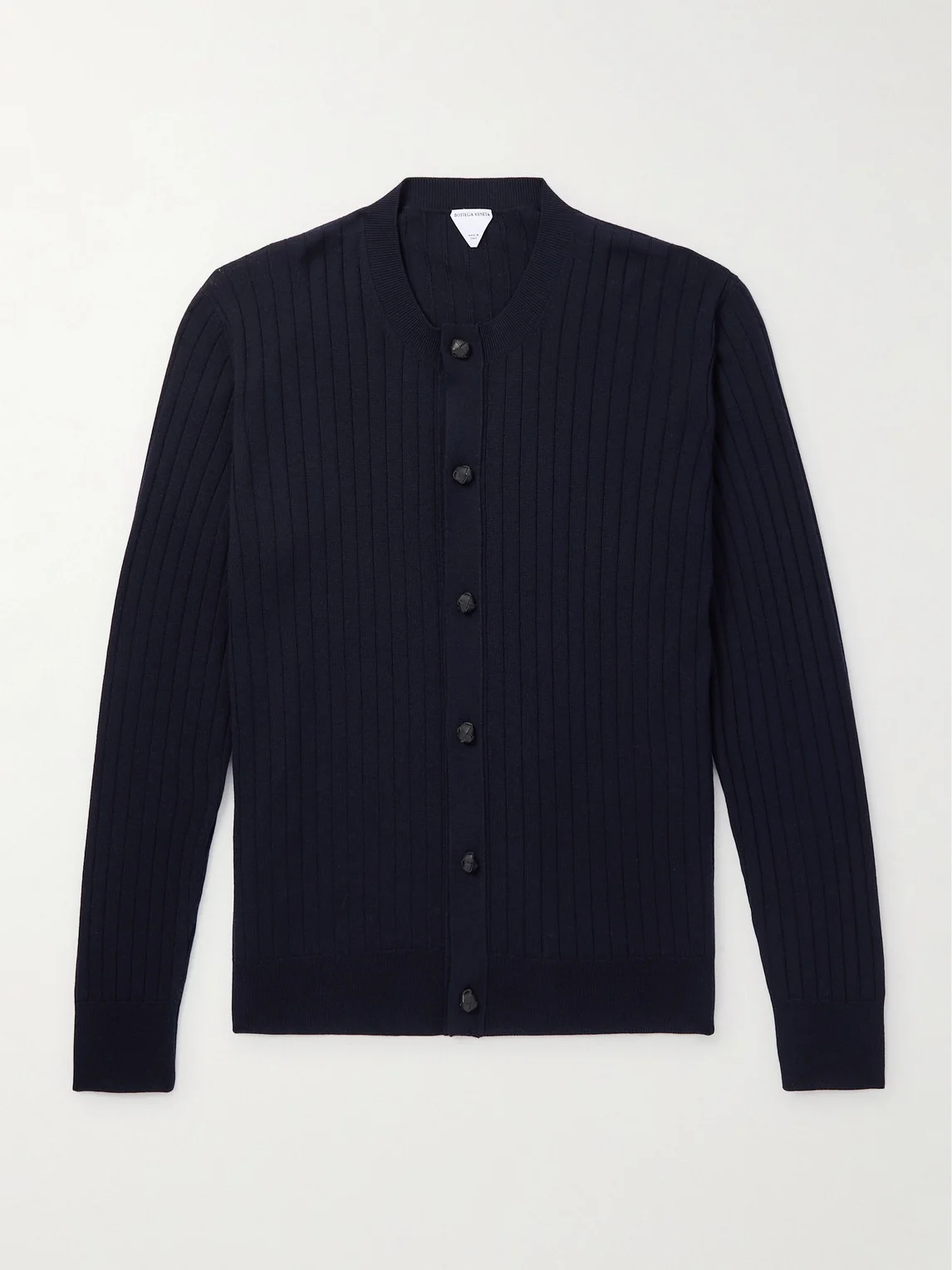 Ribbed Wool Cardigan - 1