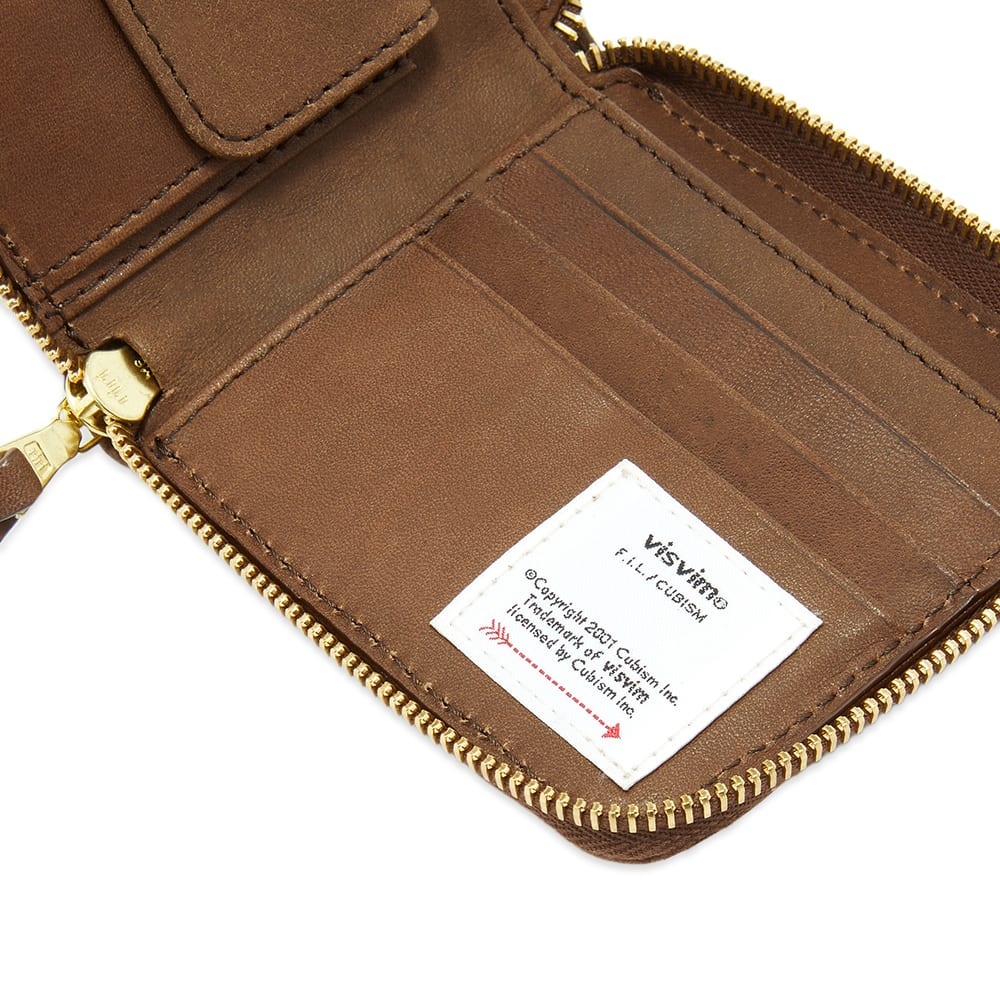 Visvim Leather Bi-Fiold Wallet - 4