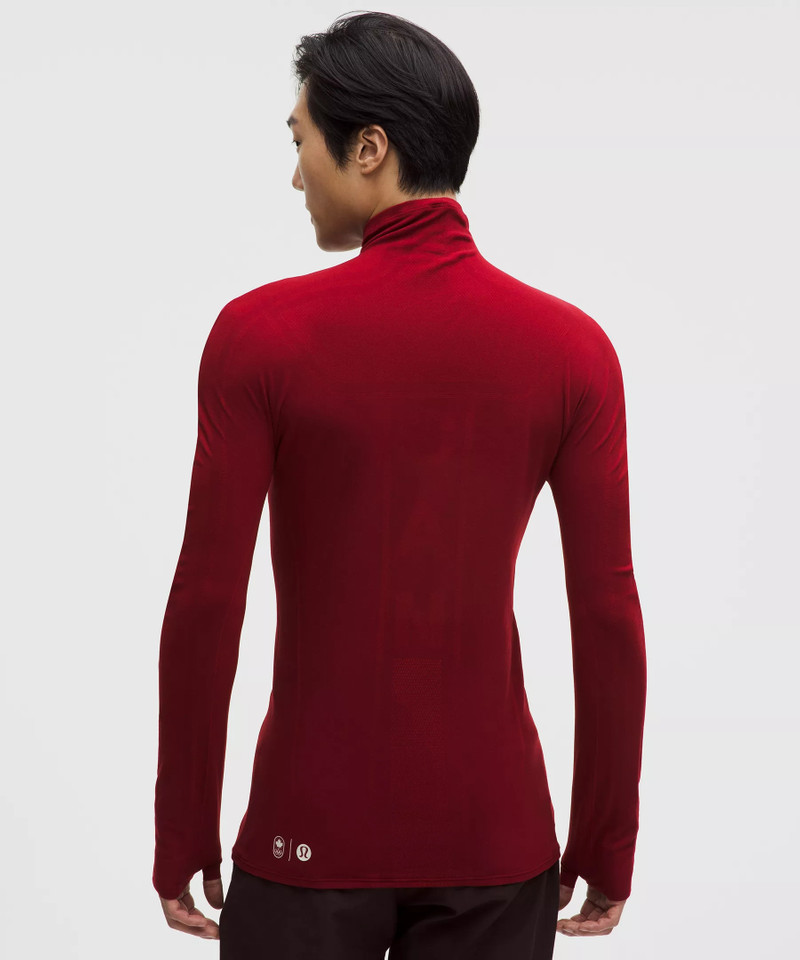 Team Canada Men's Seamless Mockneck Base Layer *COC Logo 3