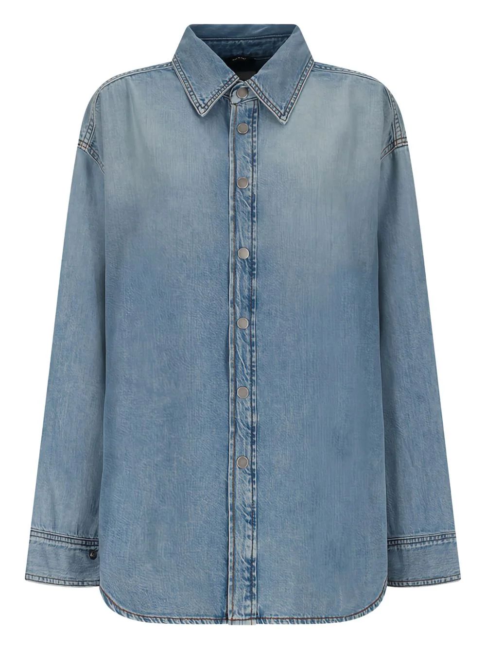Ofelia button-down denim shirt - 1