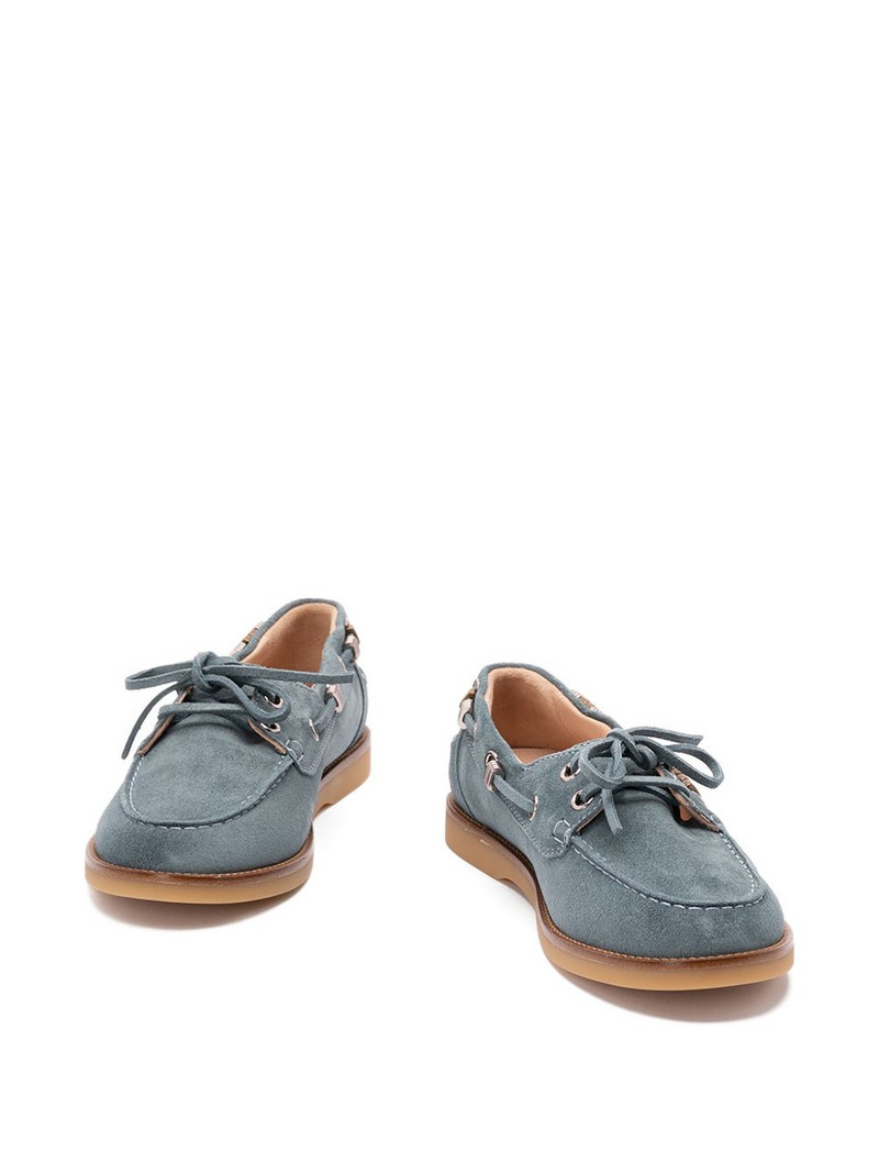 lace-up fastening loafers 3