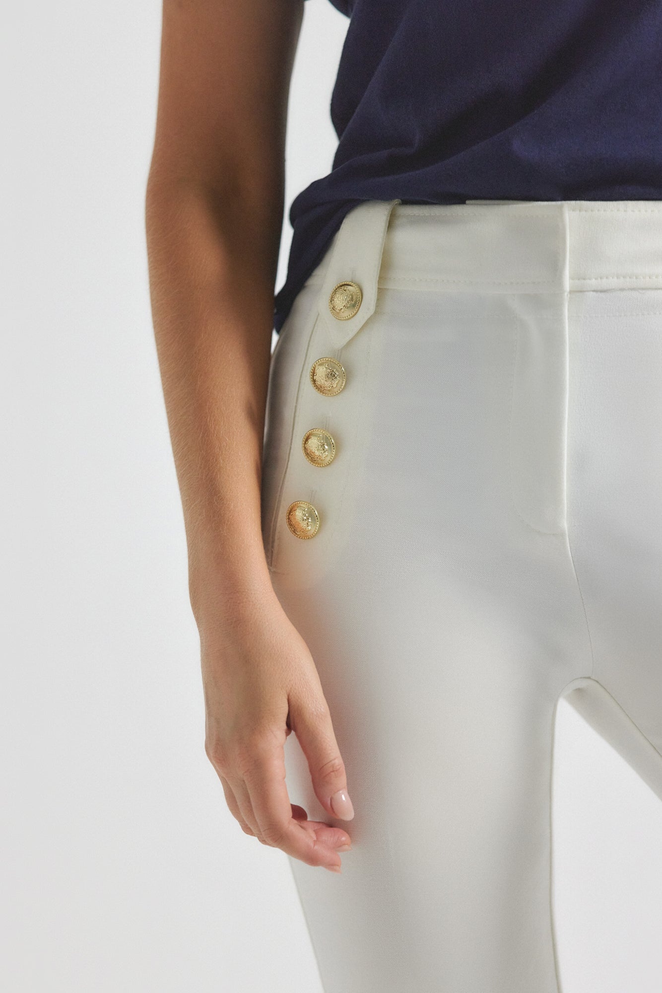 ROBERTSON CROP FLARE TROUSERS - 2