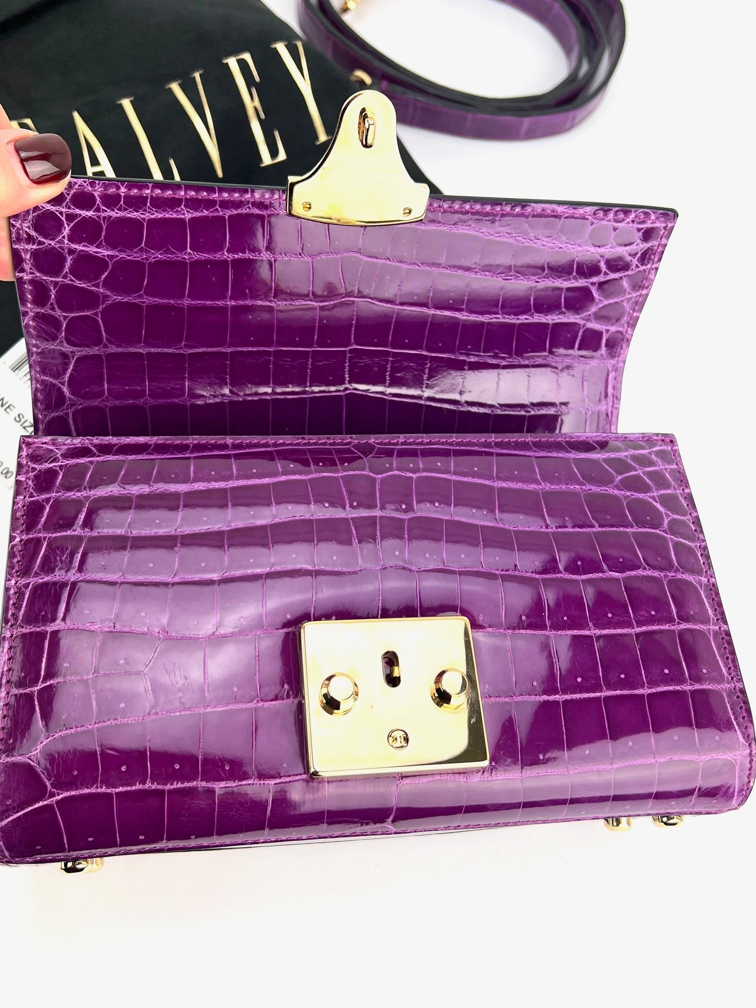 Stalvey - Exclusive Stalvey Top Handle 2.0 Alligator Bag Crossbody Luxury Bag - 10