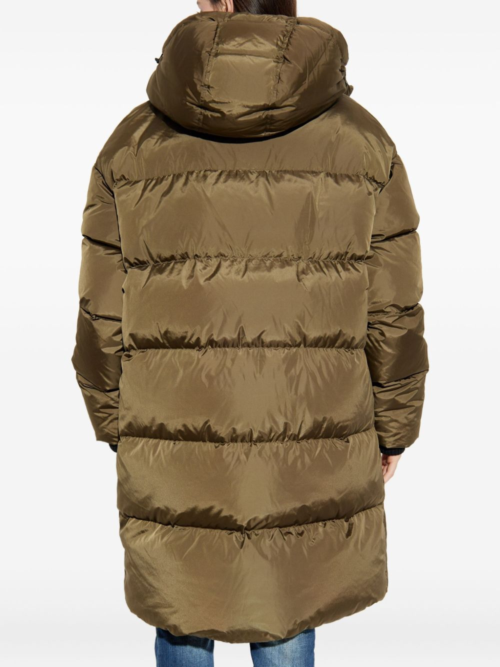 hooded puffer coat - 4