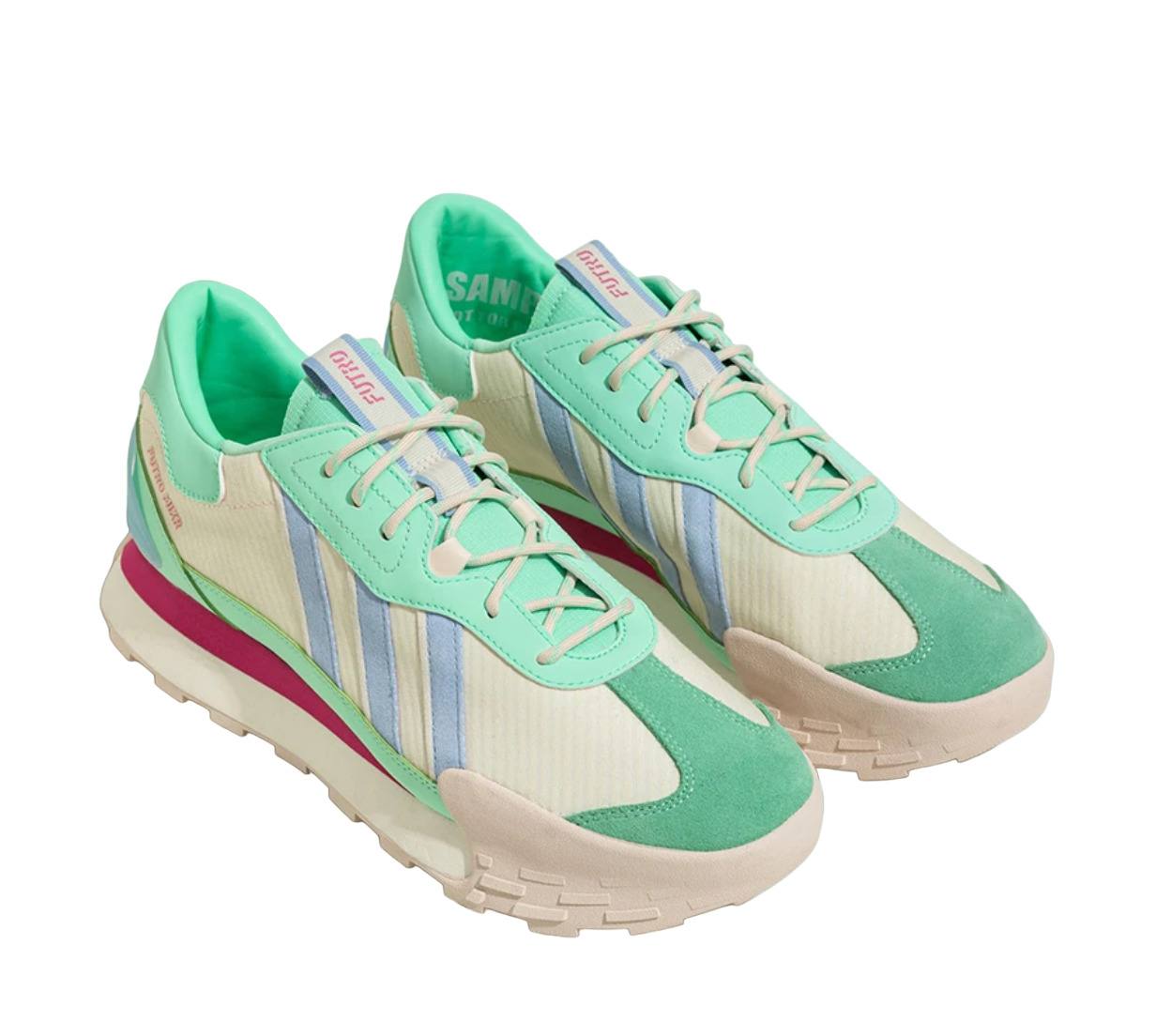 adidas gazelle silver green womens adidas Neo Futro Mixr Lifestyle Shoes 'White Olive Green' IE2119   SneakerSouqq