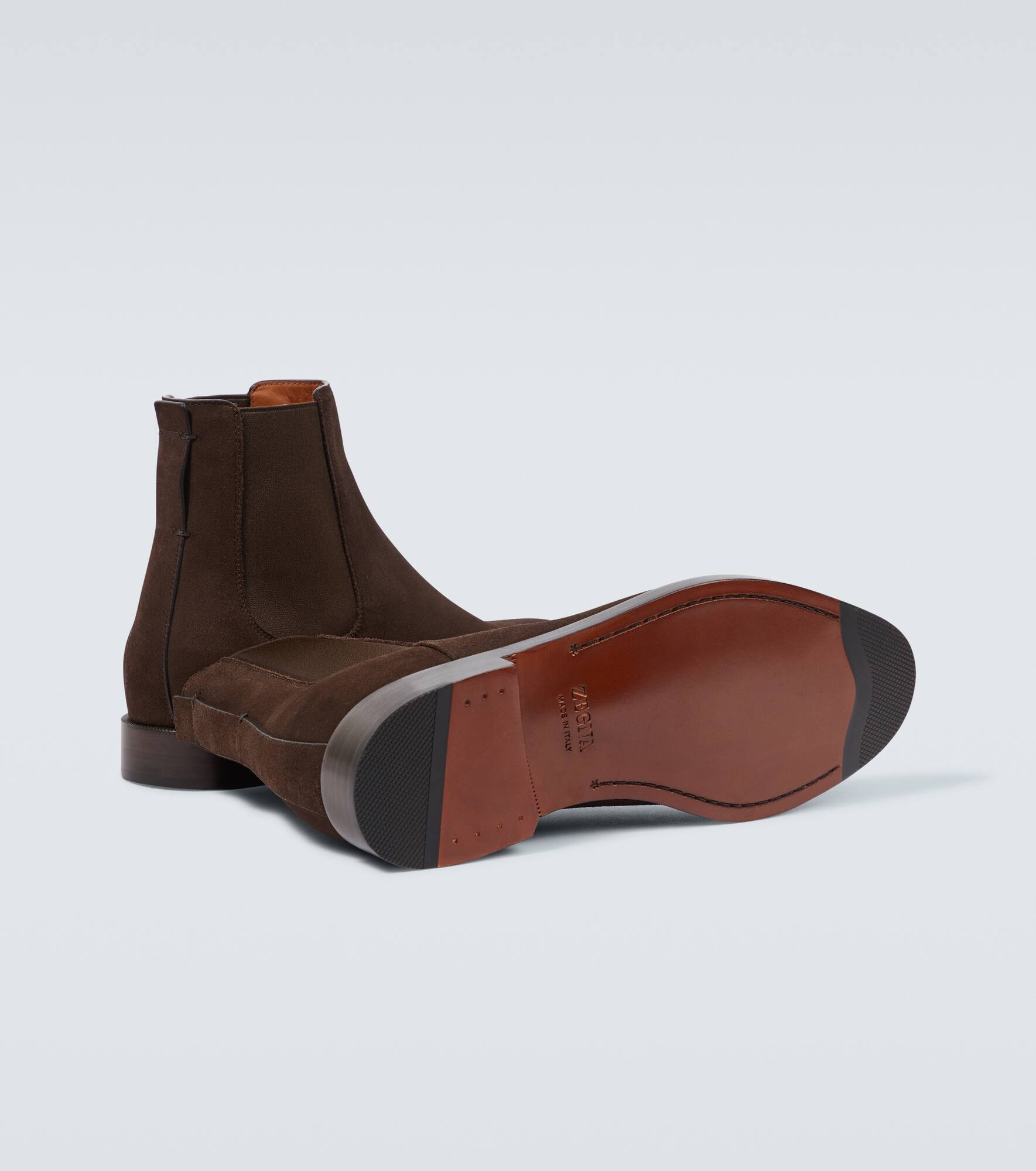 Suede Chelsea boots - 7