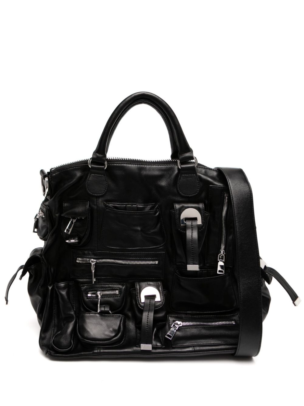 cargo pocket tote bag - 1
