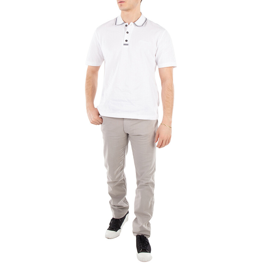 Ferragamo Organic Cotton Short-Sleeved Polo Shirt - 4