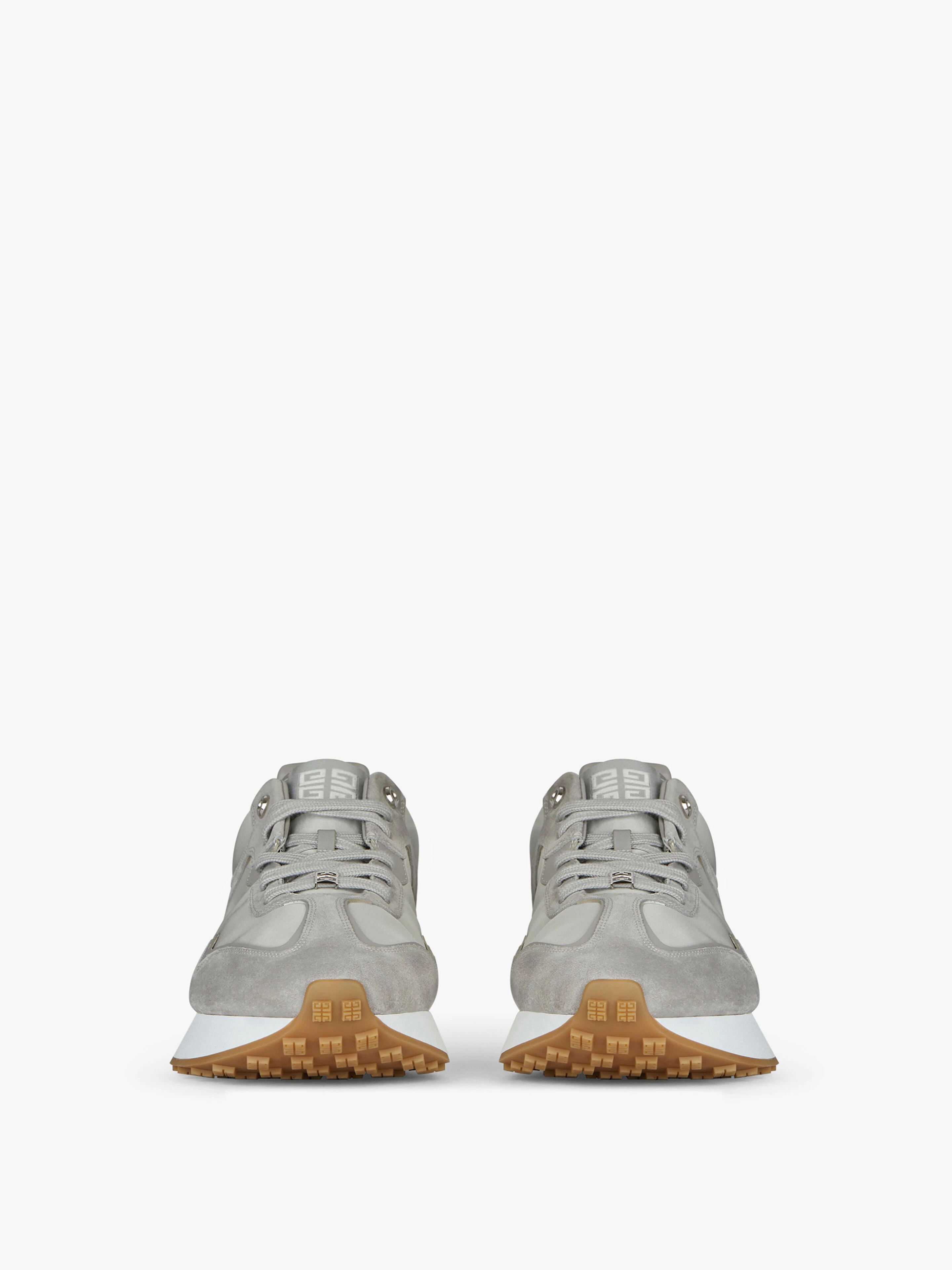 GIV RUNNER SNEAKERS IN SUEDE, LEATHER AND NYLON - 2