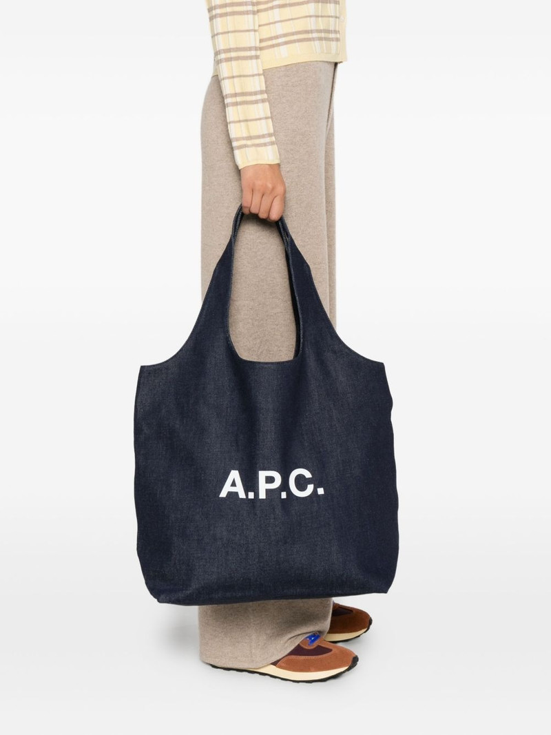 A.P.C. Ninon logo-print tote bag outlook