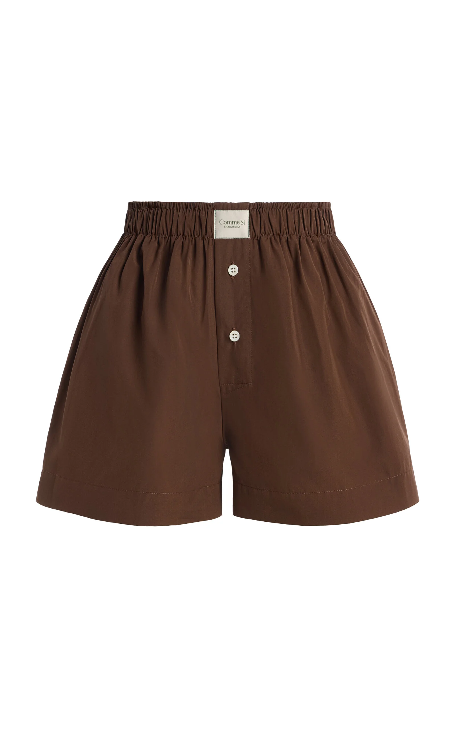 La Classica Cotton-Poplin Boxer Shorts - 1