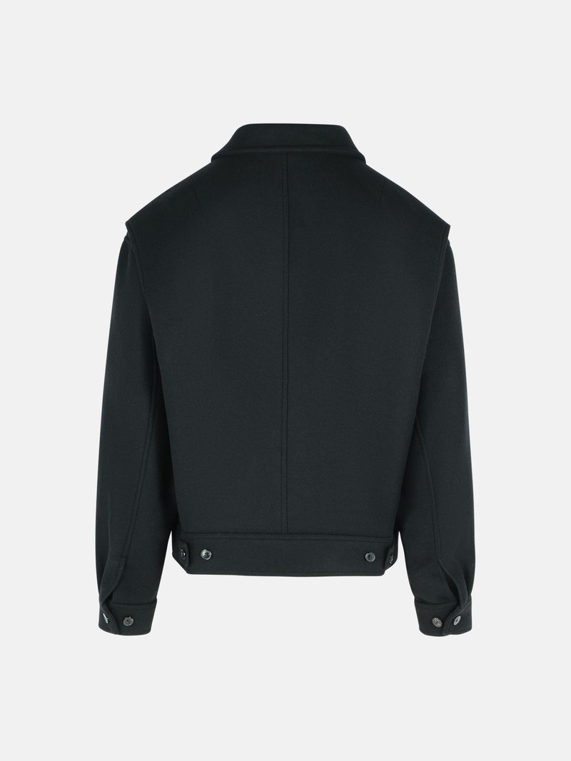 Dries Van Noten 'VEPERNY' BLACK WOOL BLEND JACKET outlook