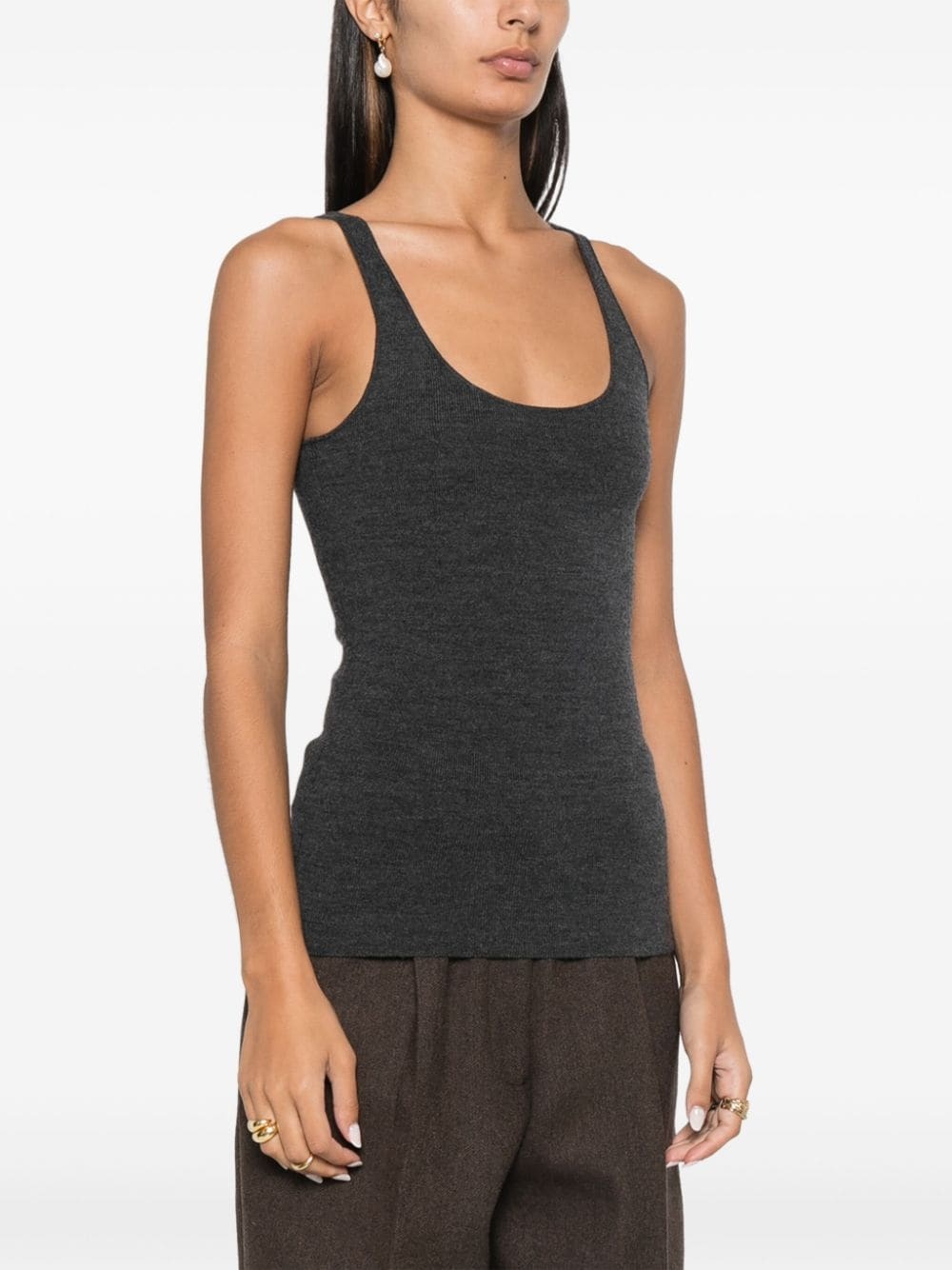 knitted tank top - 3