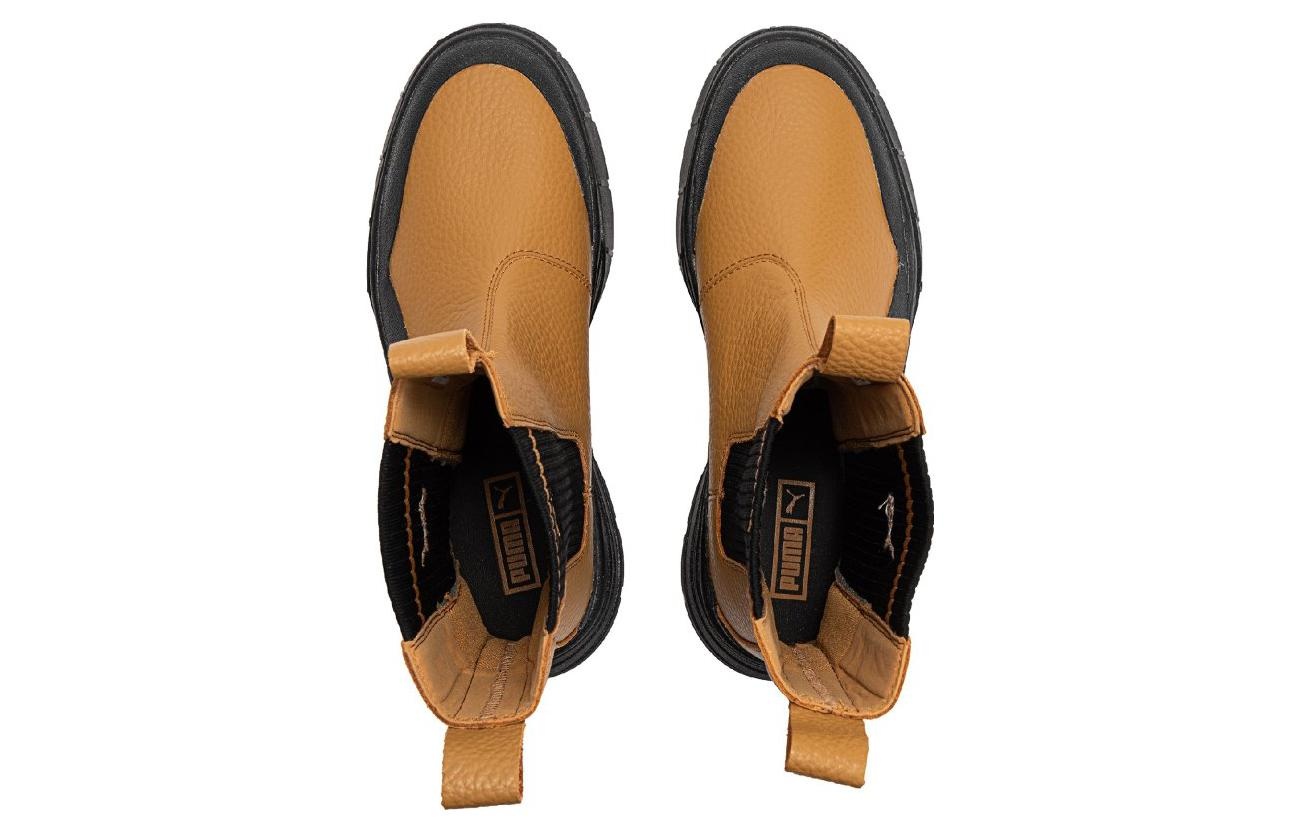 (WMNS) PUMA Mayze Stack Chelsea Boot 'Desert Tan' 386742-01 - 4