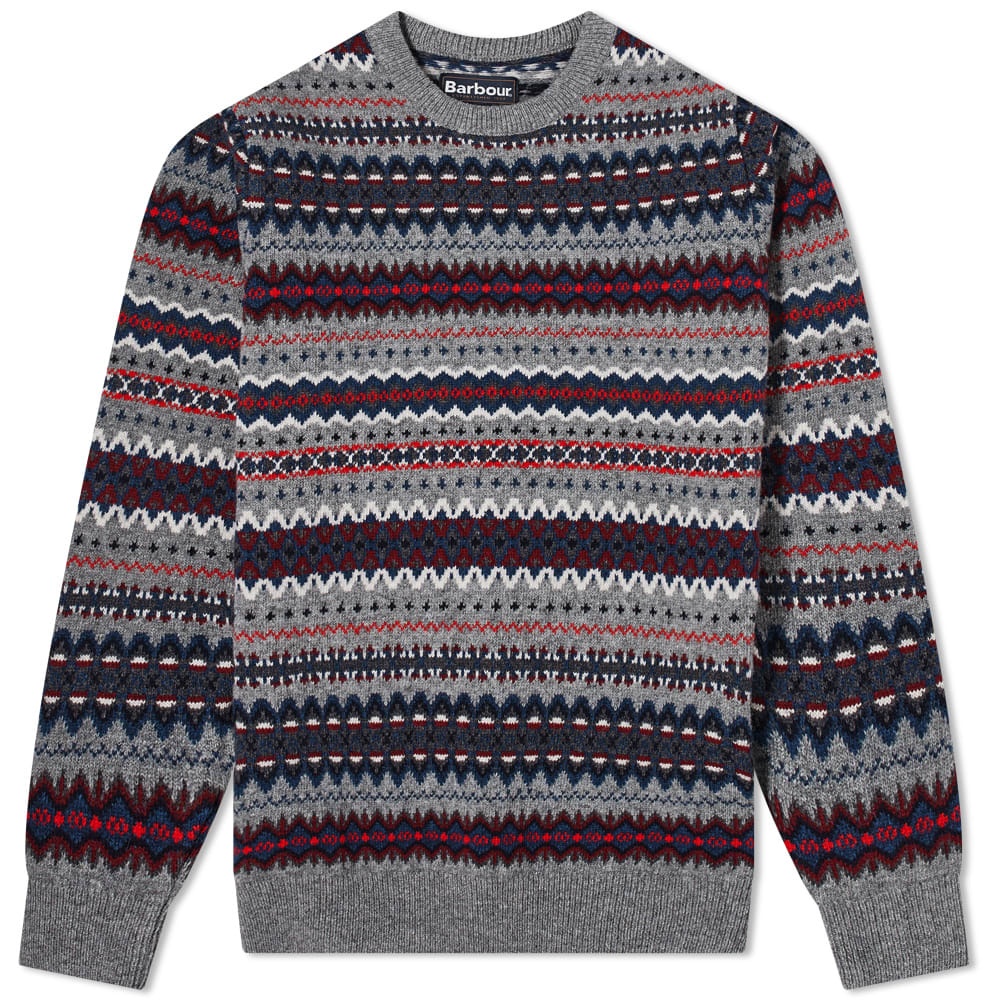 Barbour Case Fair Isle Crew Knit - 1