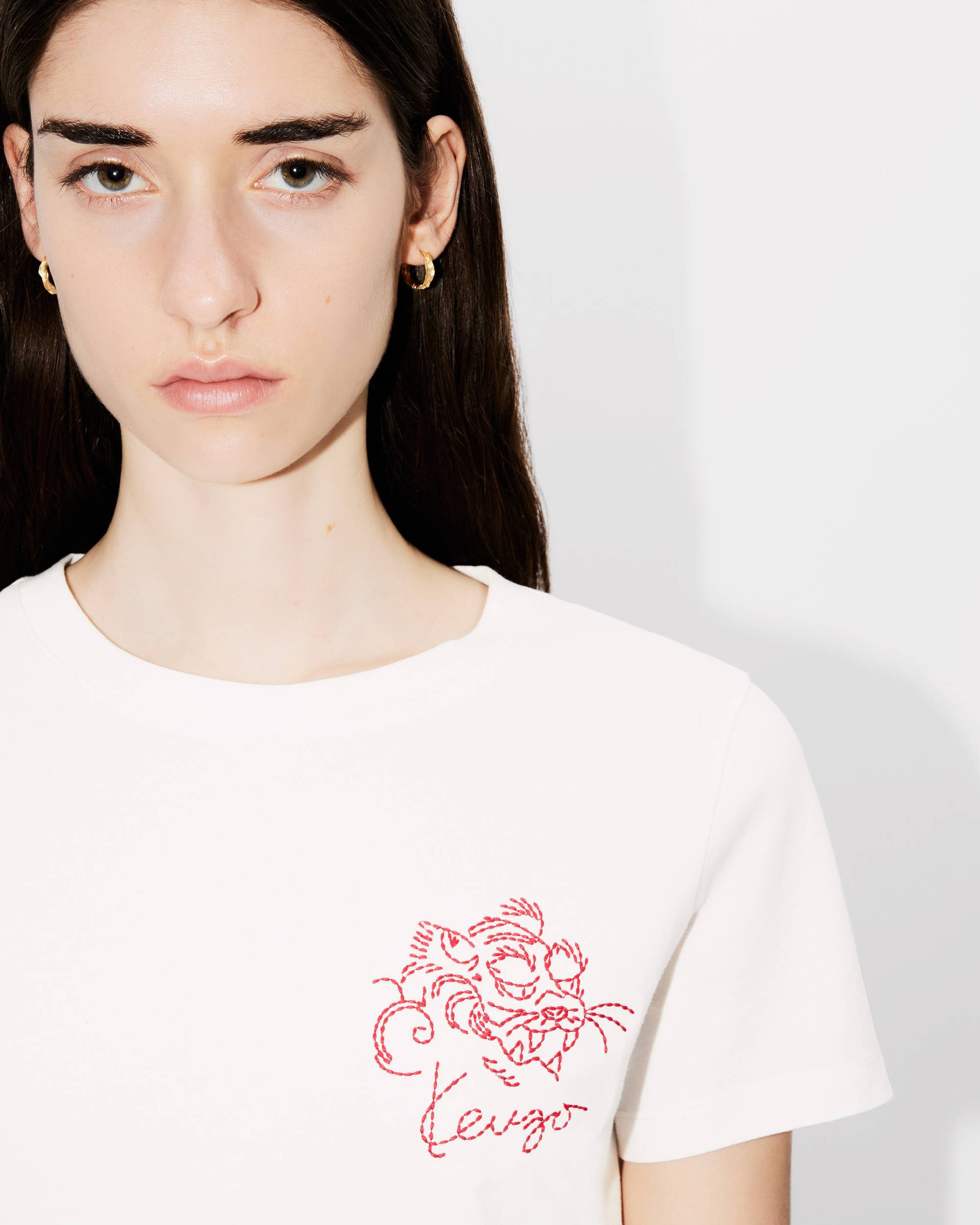 'KENZO Star Tiger' embroidered classic T-shirt - 5