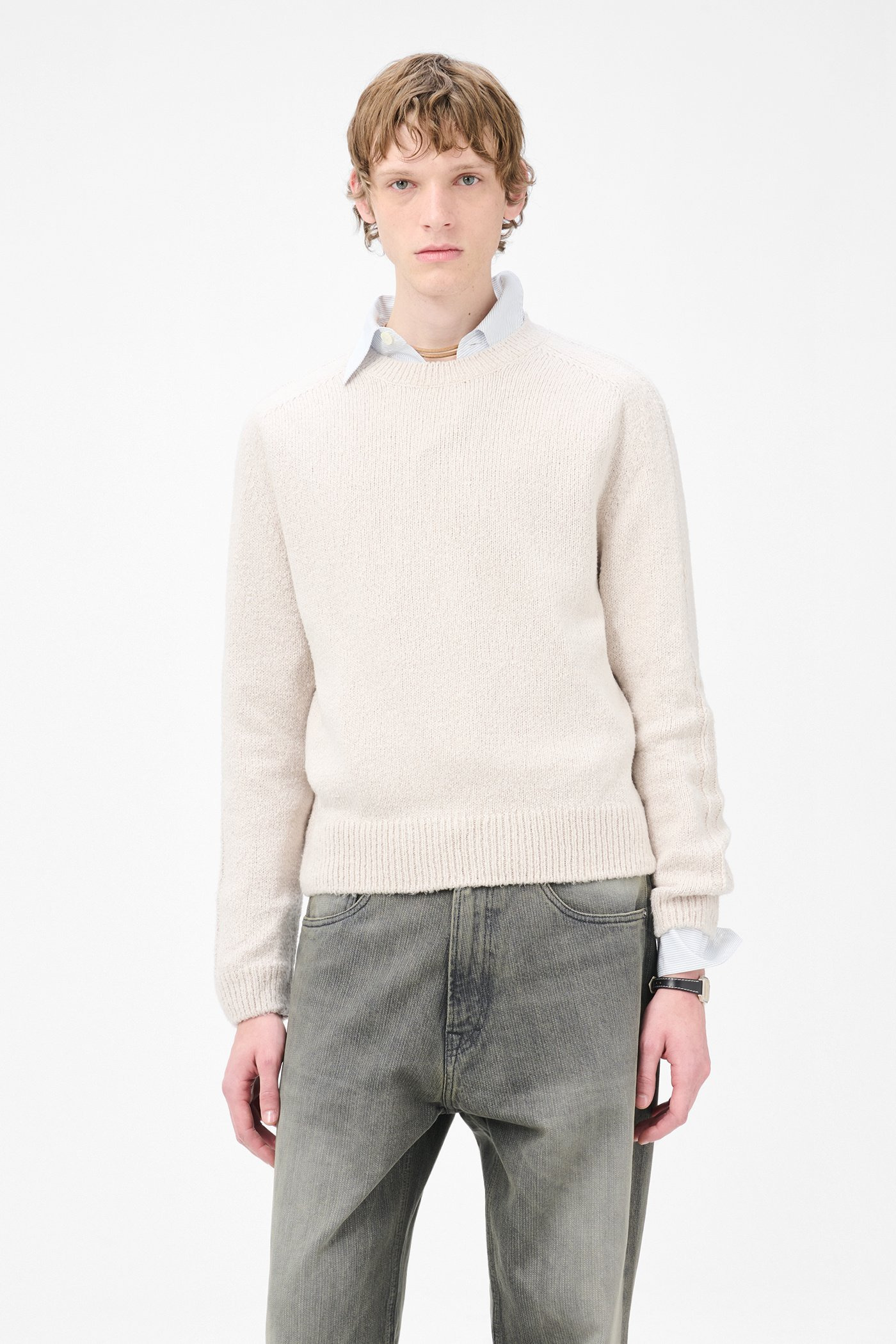 True Roundneck Oyster Cherub Silk - 3
