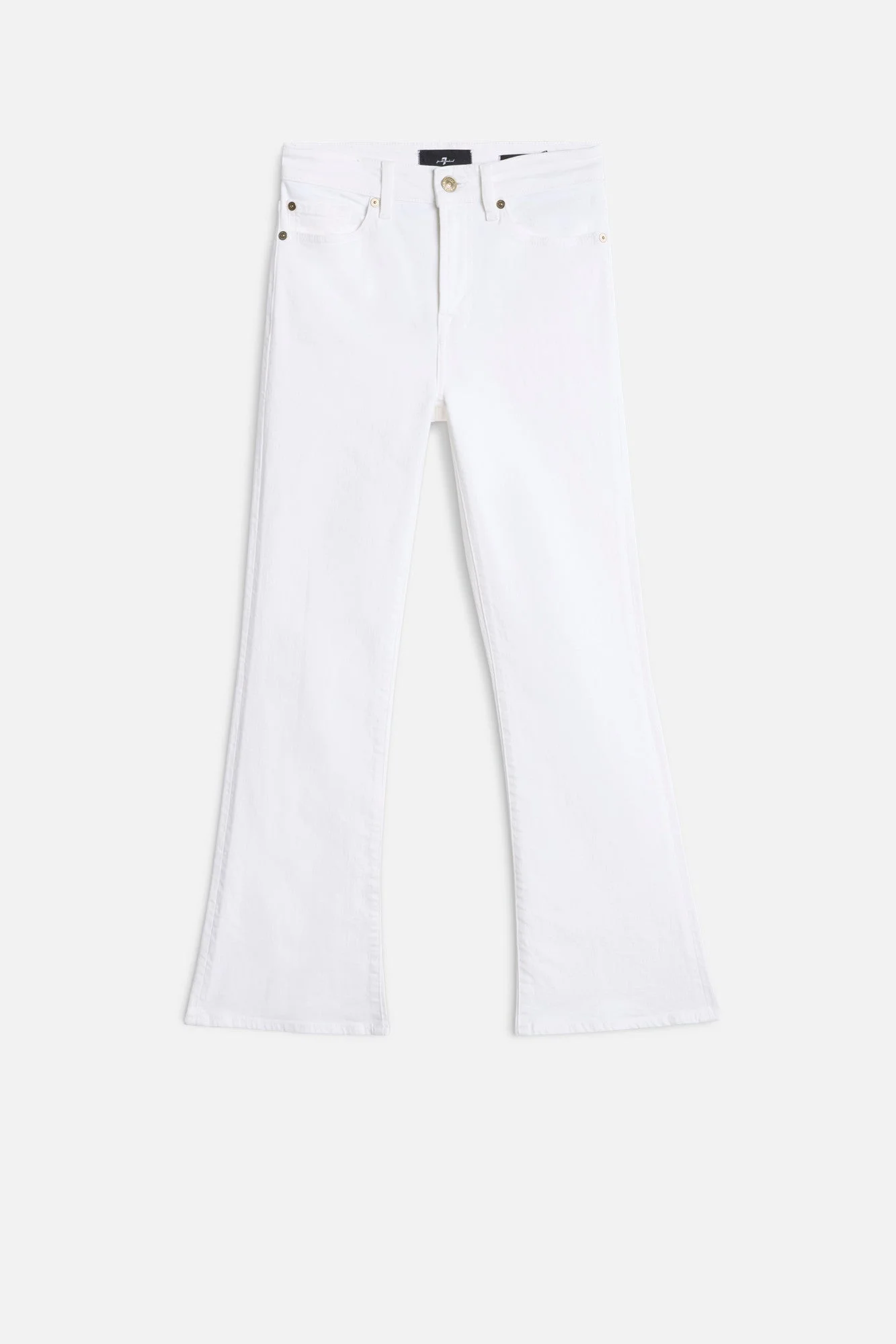 CROPPED BOOT in Slim Illusion Pure White - 1