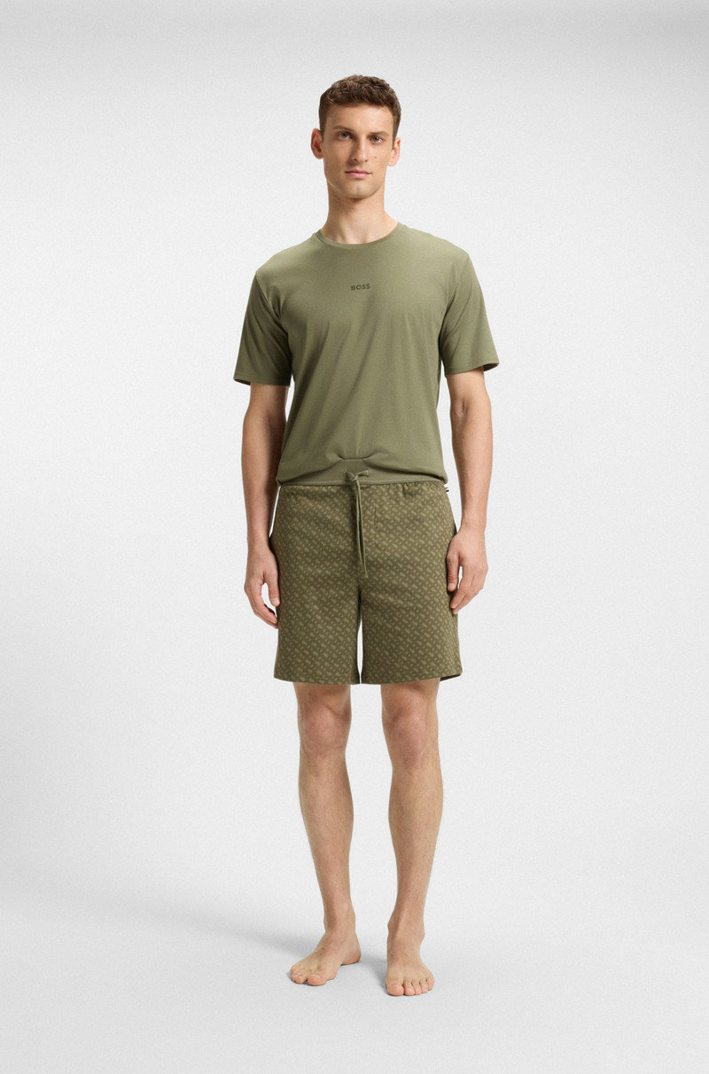 BOSS GIFT-BOXED PAJAMAS IN COTTON WITH LOGO AND MONOGRAMS outlook