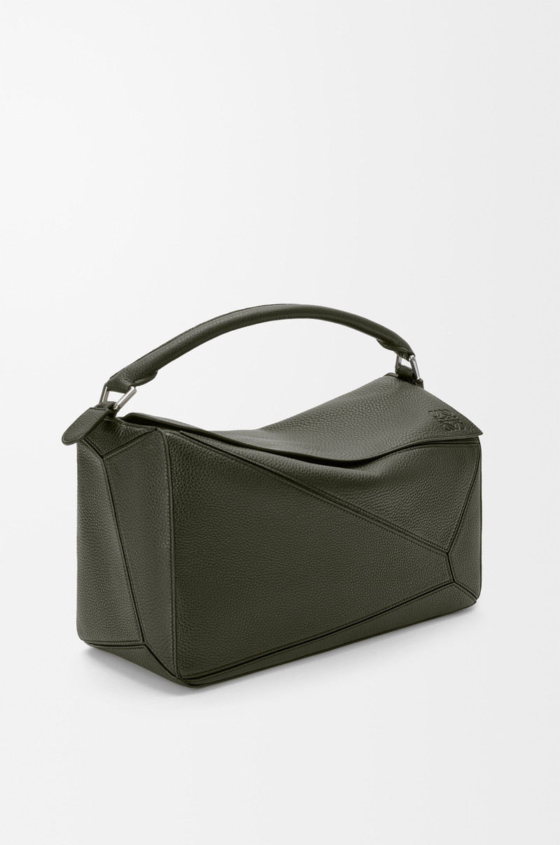 Large Puzzle bag in supple grained calfskin 5