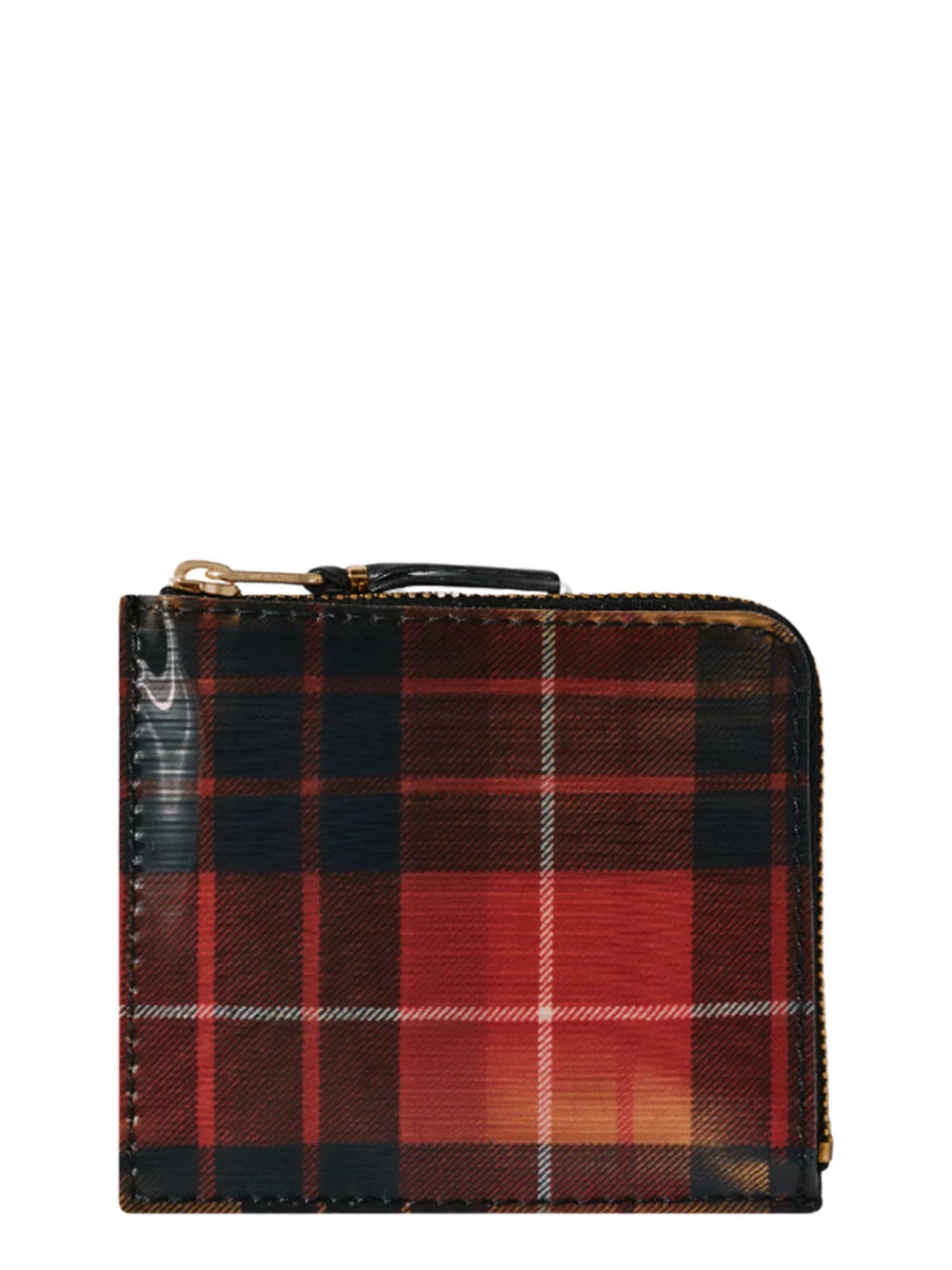 Lenticular Tartan L Zip Wallet - 1