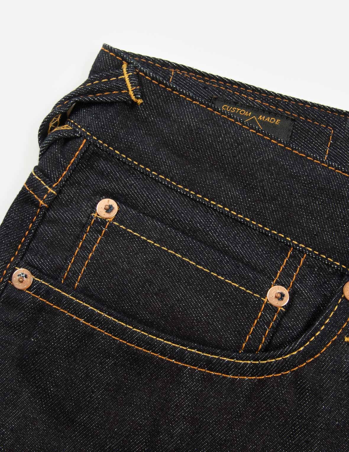 SEAGULL AND SLOGAN PRINT CARROT FIT JEANS #2017 - 12