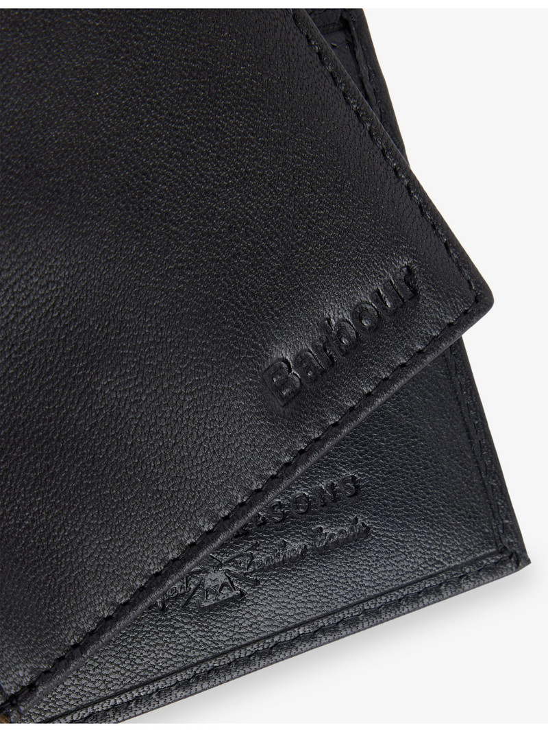 Barbour Tartan Leather Wallet and Card Holder Gift Set outlook