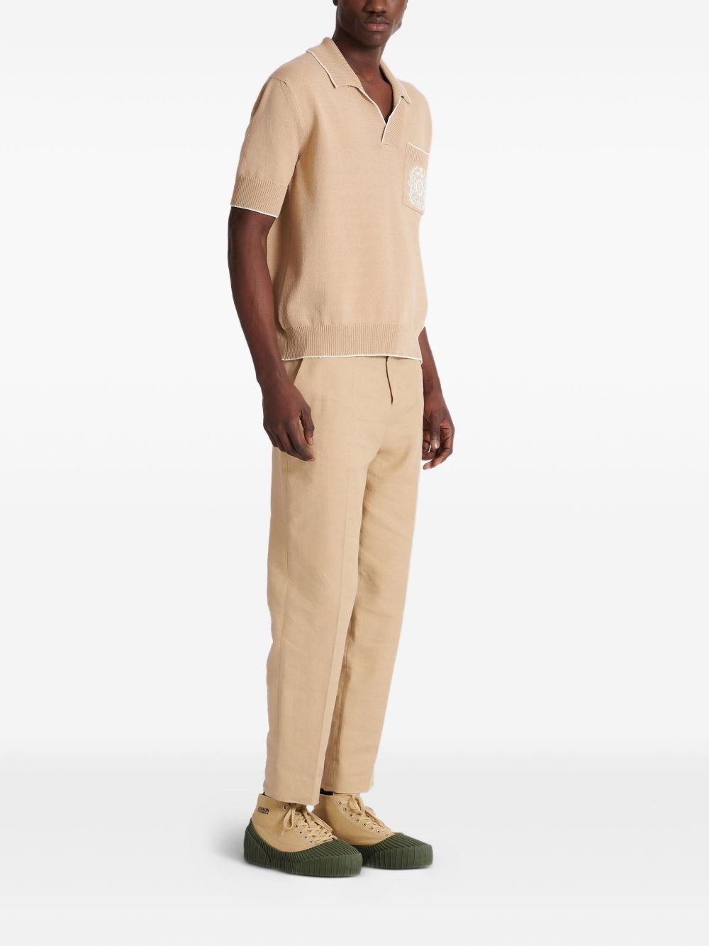 embroidered polo shirt - 5