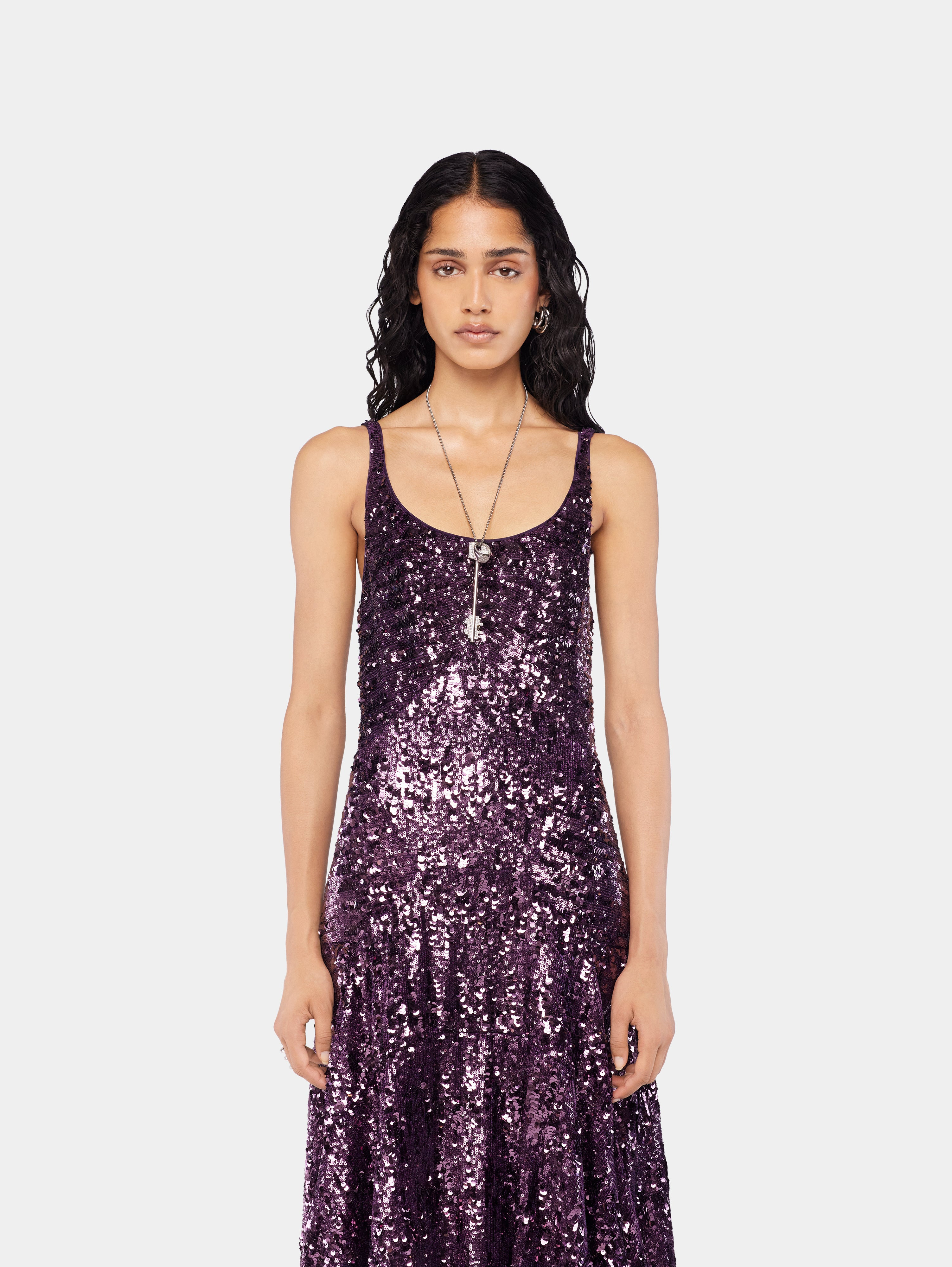 GOWN SEQUIN DRESS - 5