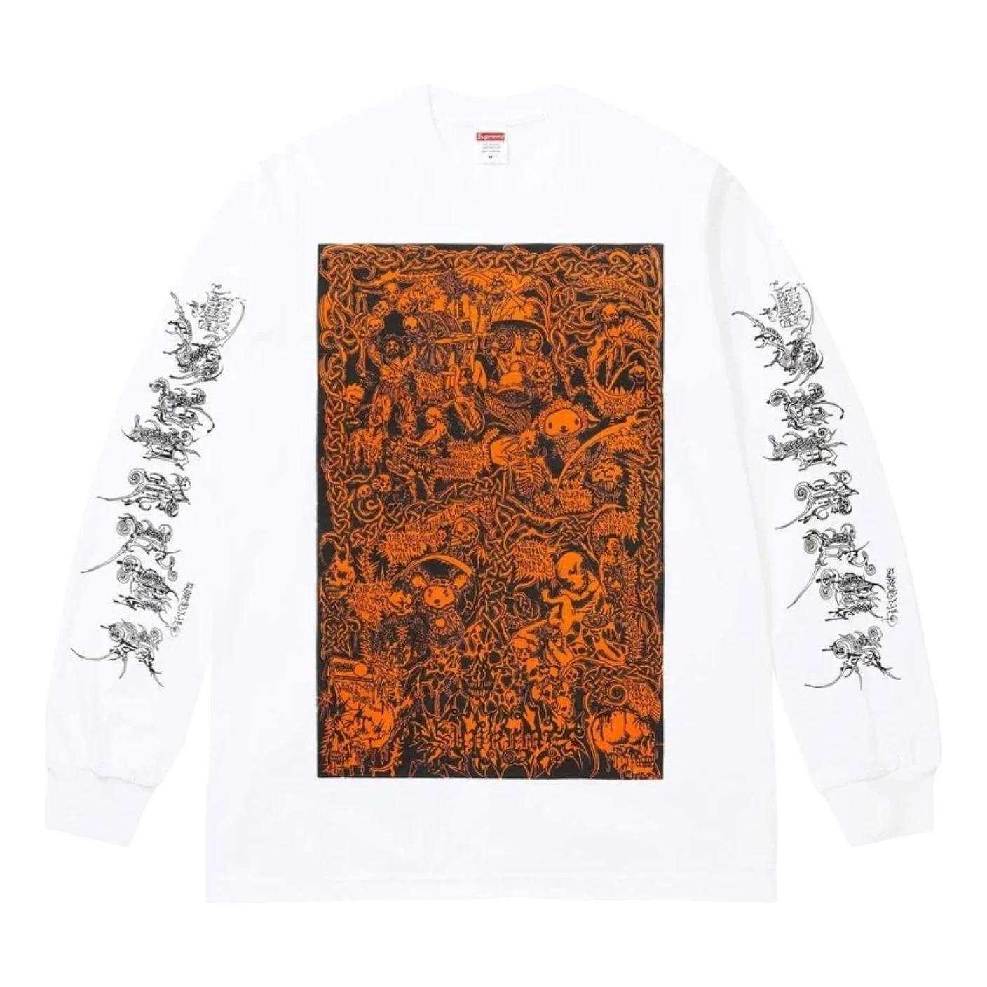 Supreme SS26 Wombat L/S T-Shirt 'White' SUP-SS26-013-WHT - 1