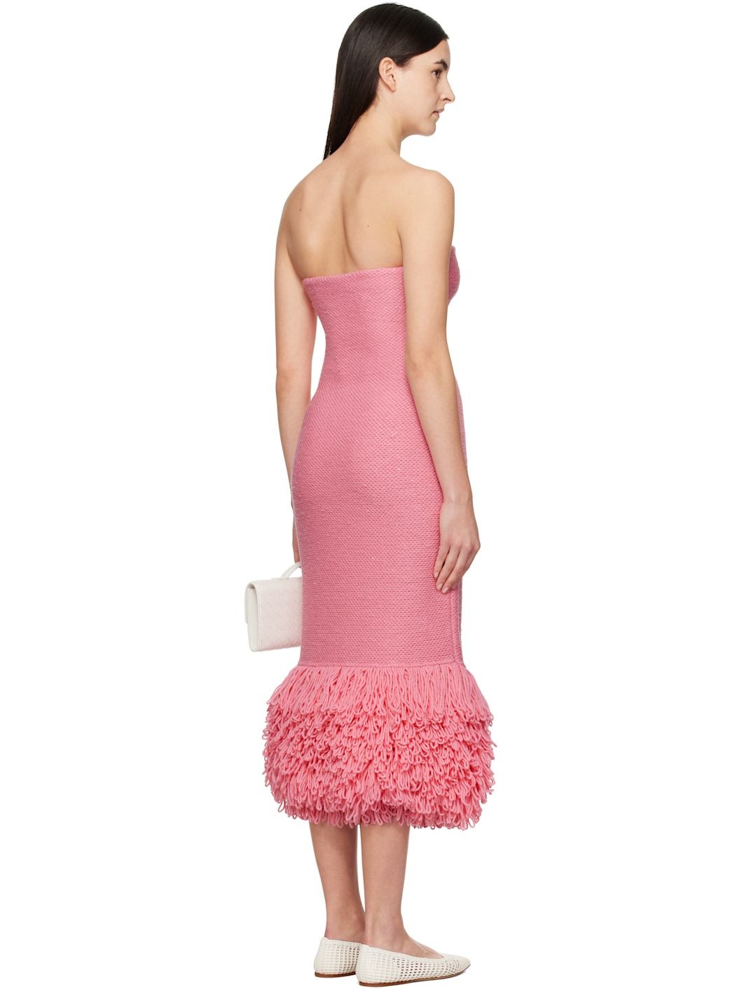 Pink Corus Midi Dress - 3