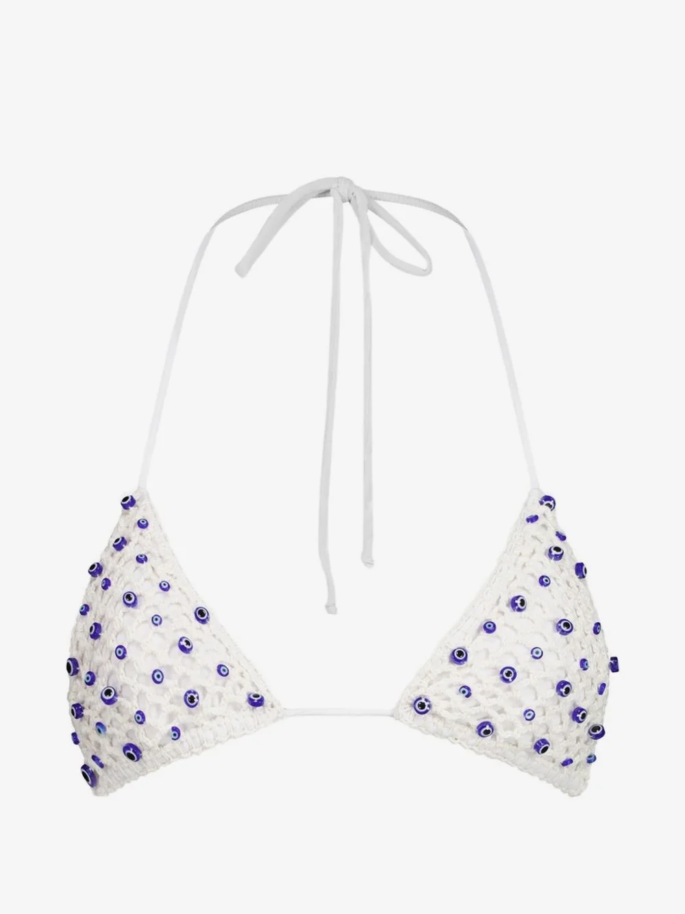 Evil Eye crochet bikini top - 1