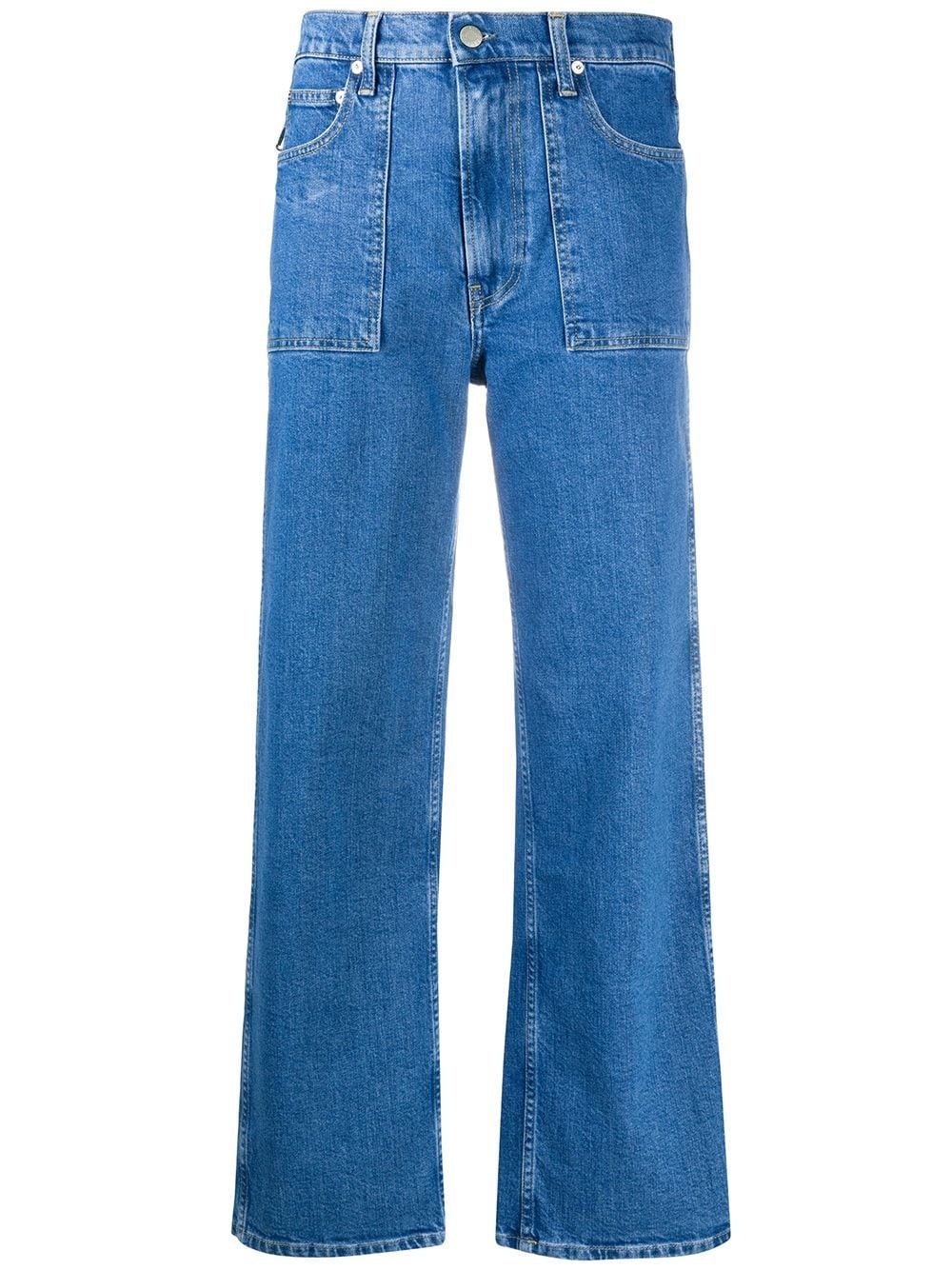 cropped Factory jeans - 1