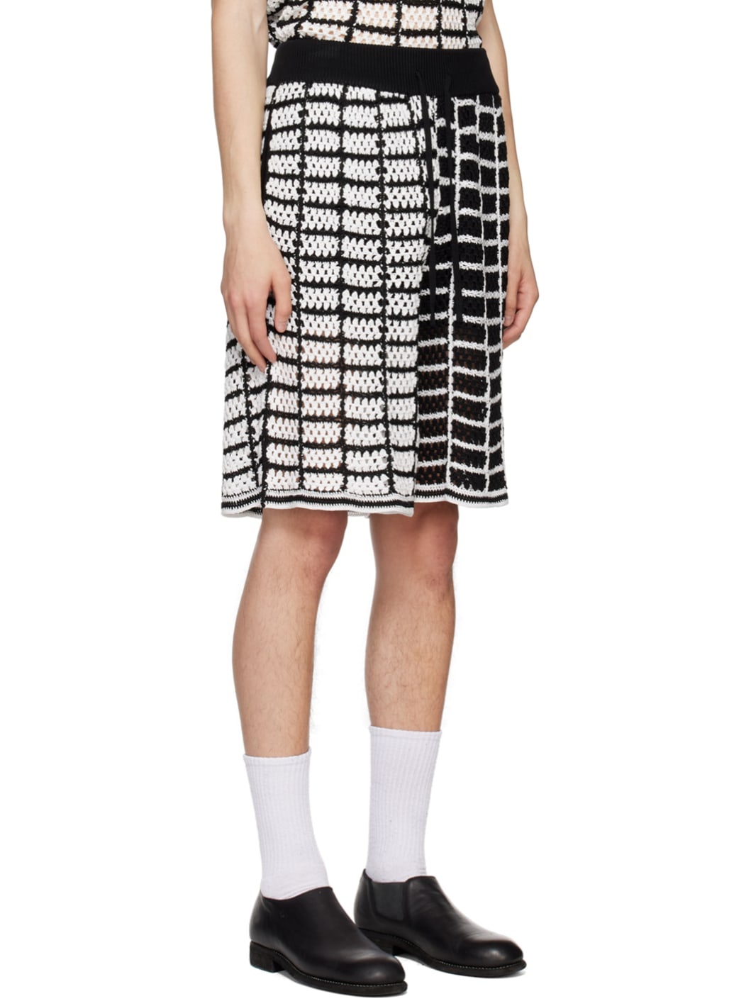 Black & White Elisa Shorts - 2