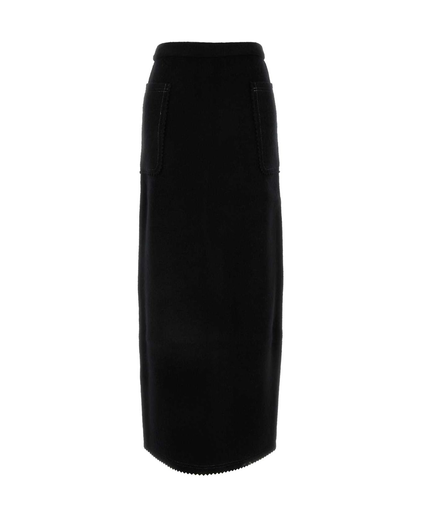 Black Galosce Skirt - 1