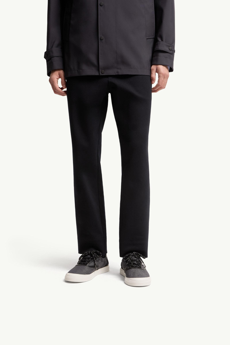 Moncler Vera Leisure Denim Sneakers outlook