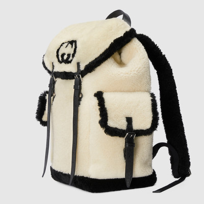 GUCCI Large backpack with Interlocking G outlook