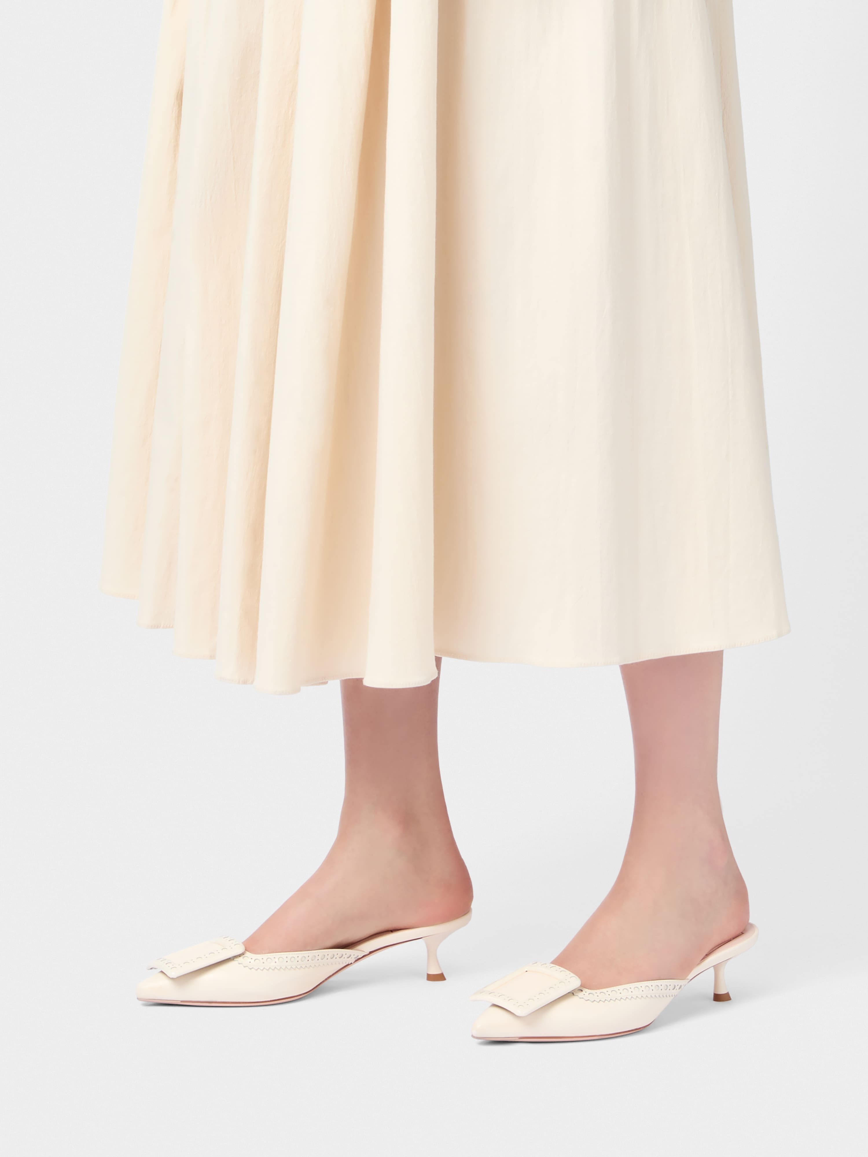Viv' in The City Mules in leather - 10