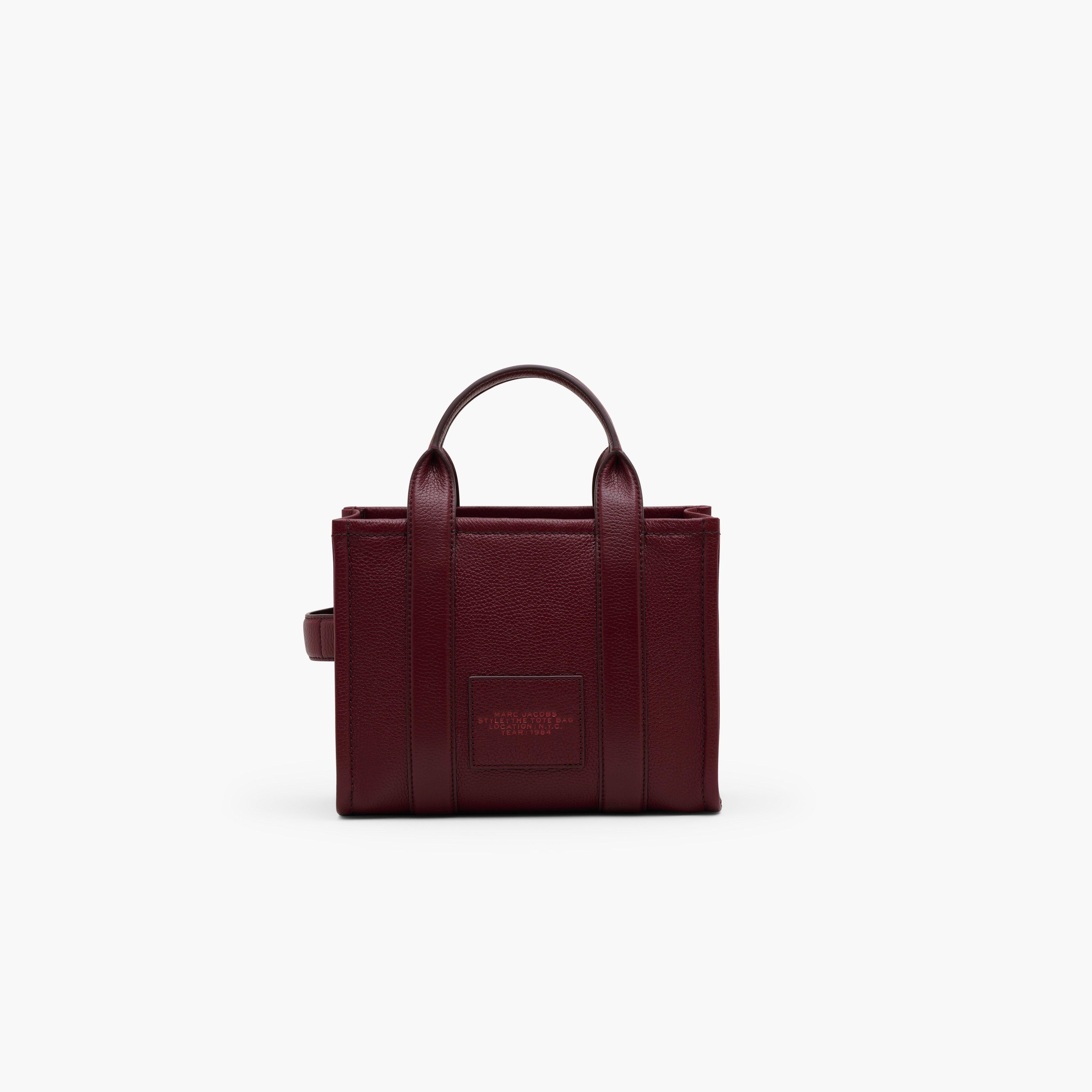 THE LEATHER SMALL TOTE BAG - 4