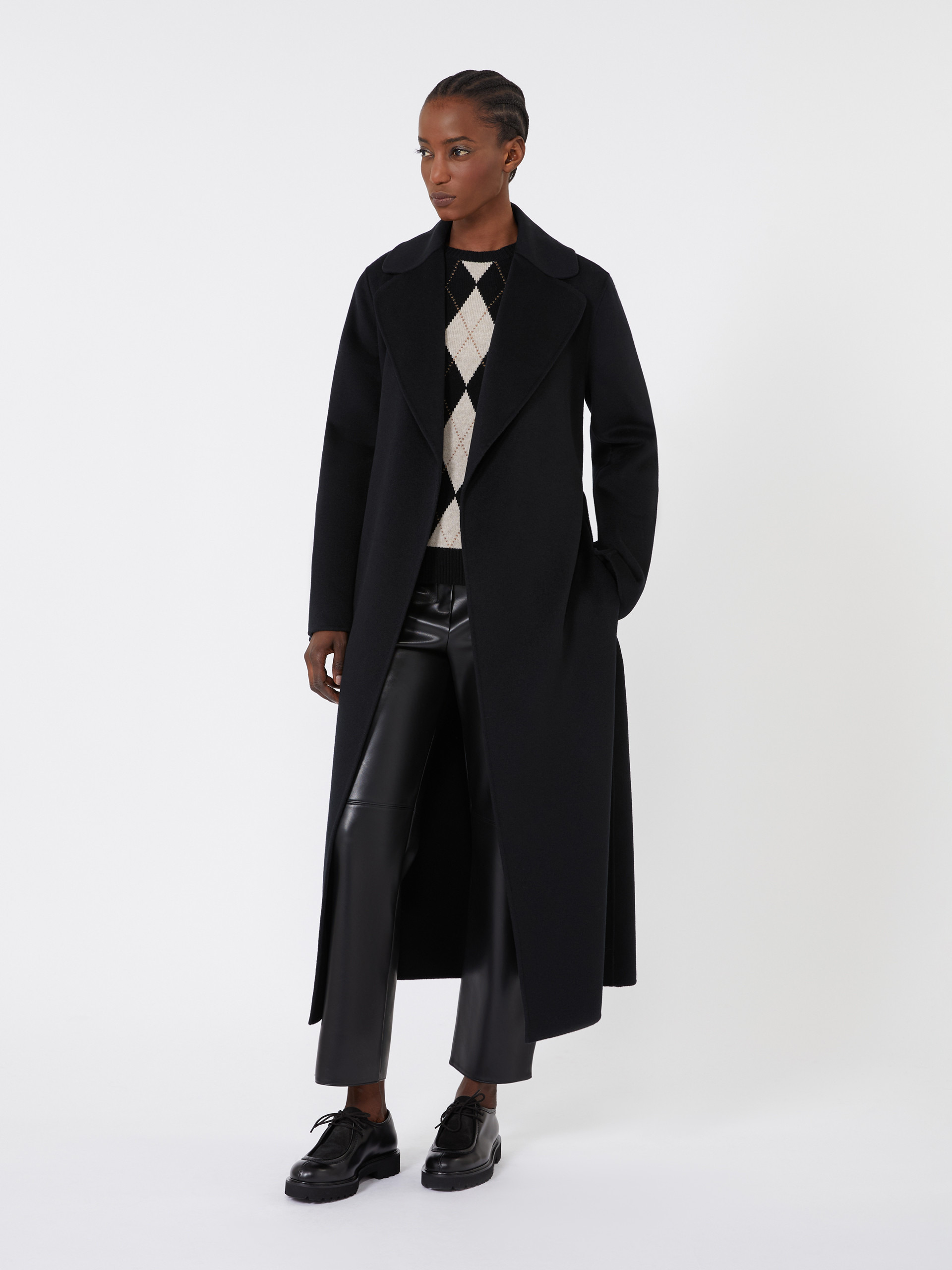 SOPRANO Argyle wool and cashmere sweater - 2