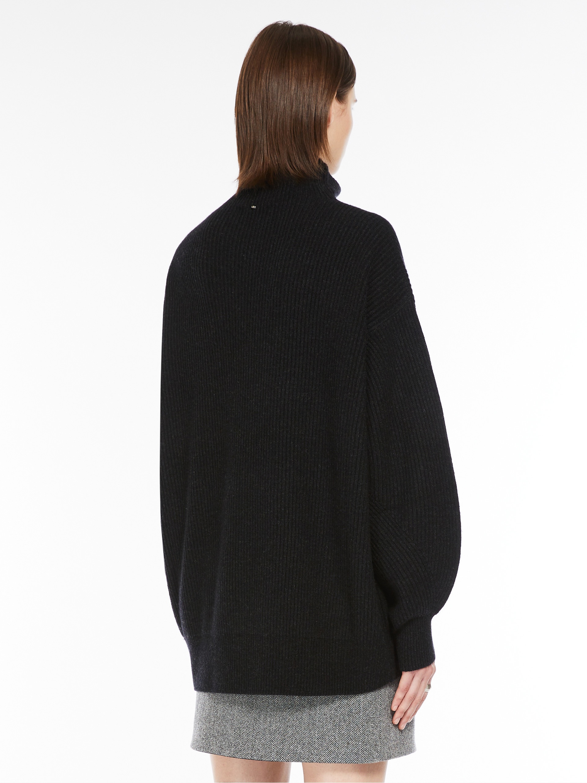 VELIERO Wool and cashmere high-neck sweater - 4