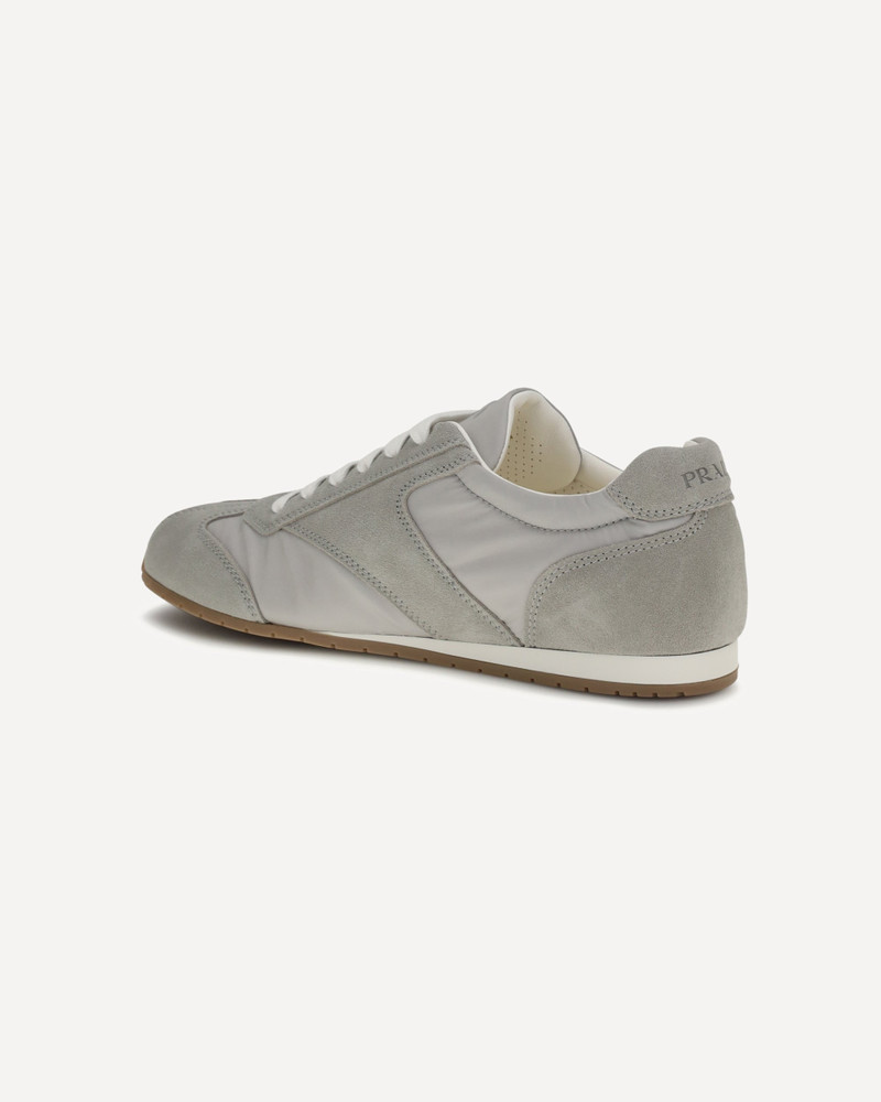 Prada Suede and fabric Sneakers outlook