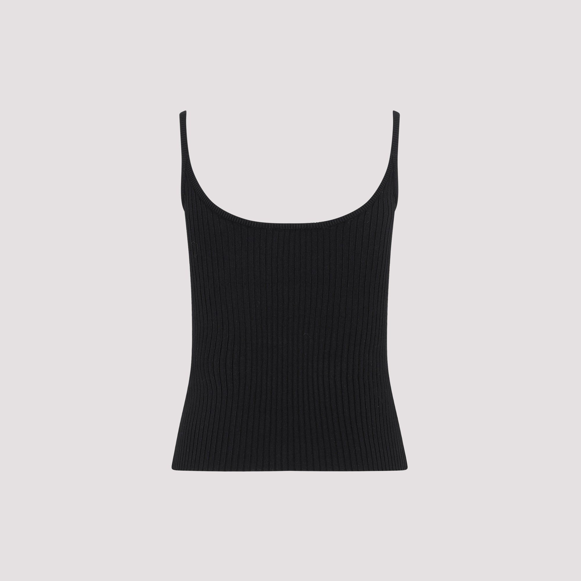 Courreges Rib Knit Tank Top Women - 2