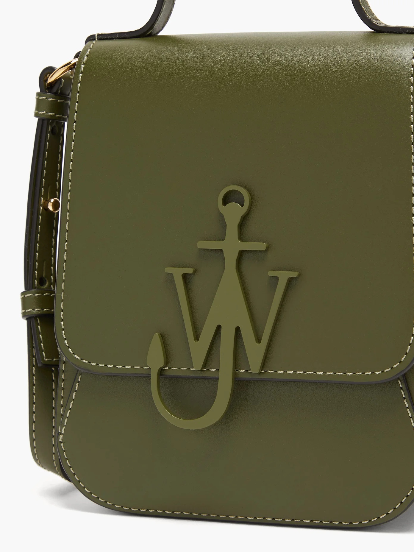 Top Handle anchor-logo cross-body bag - 5