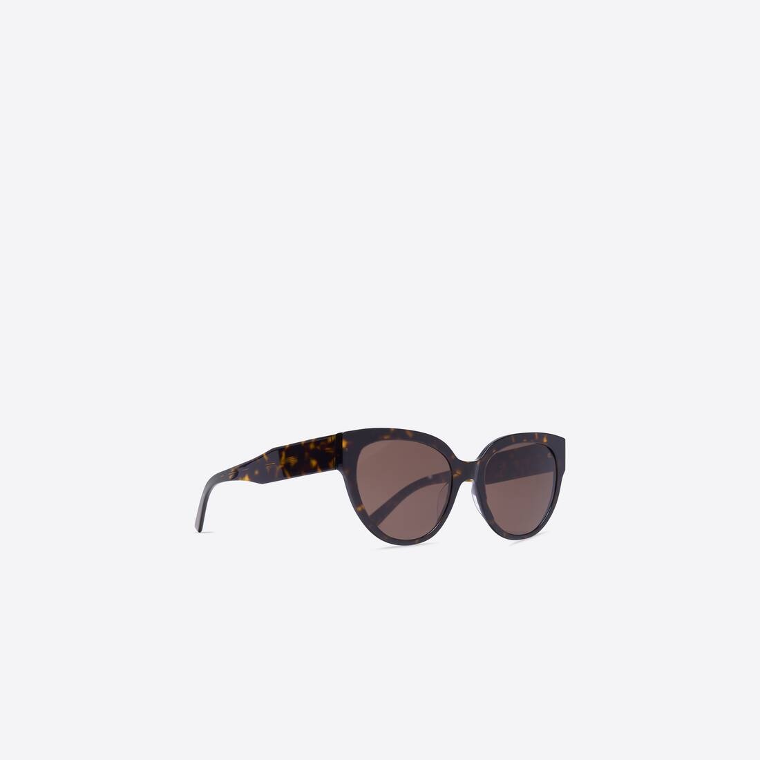 Women's Flat Butterfly Sunglasses in Dark Havana - 3