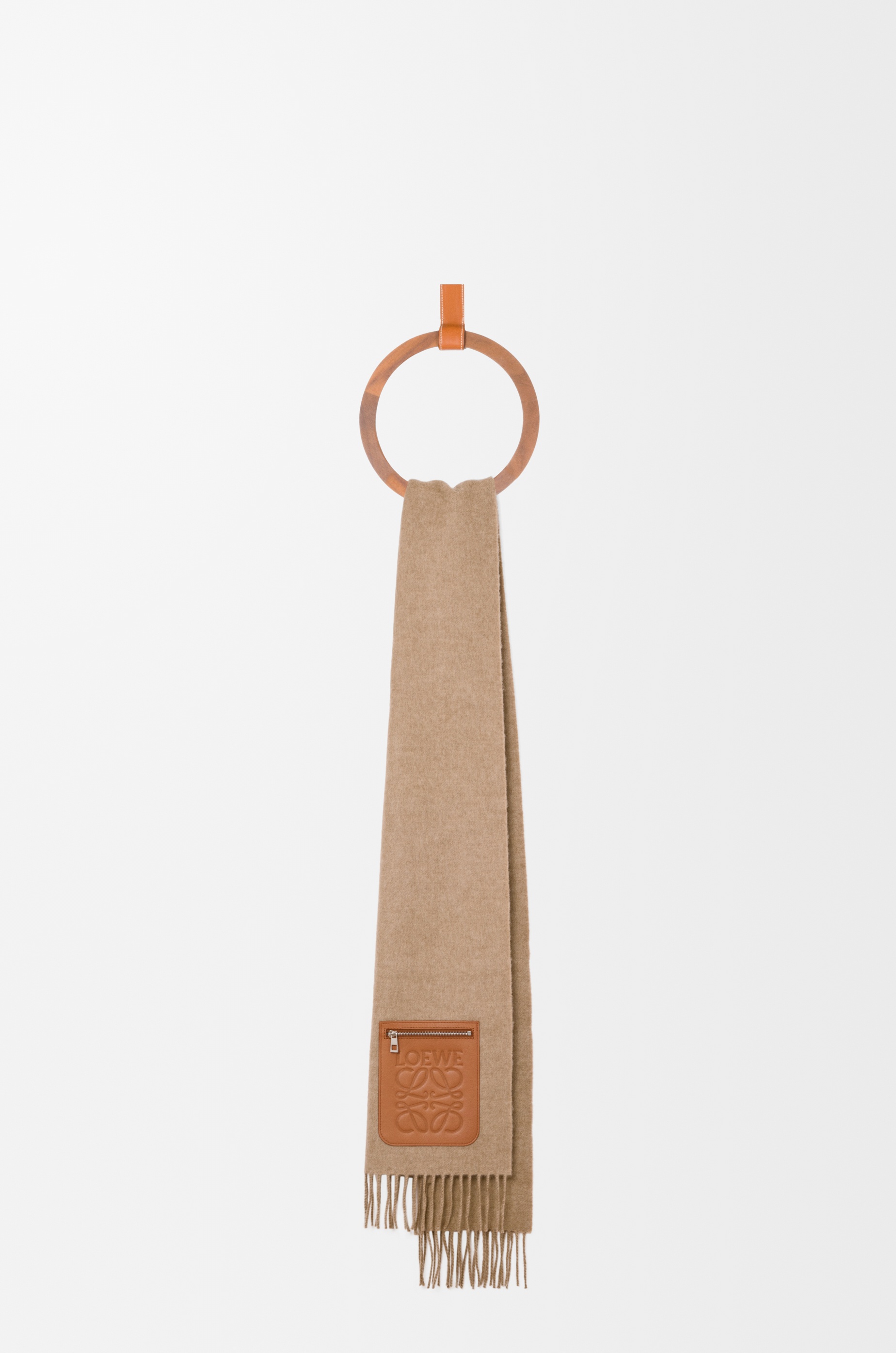 Scarf in wool and cashmere - 2