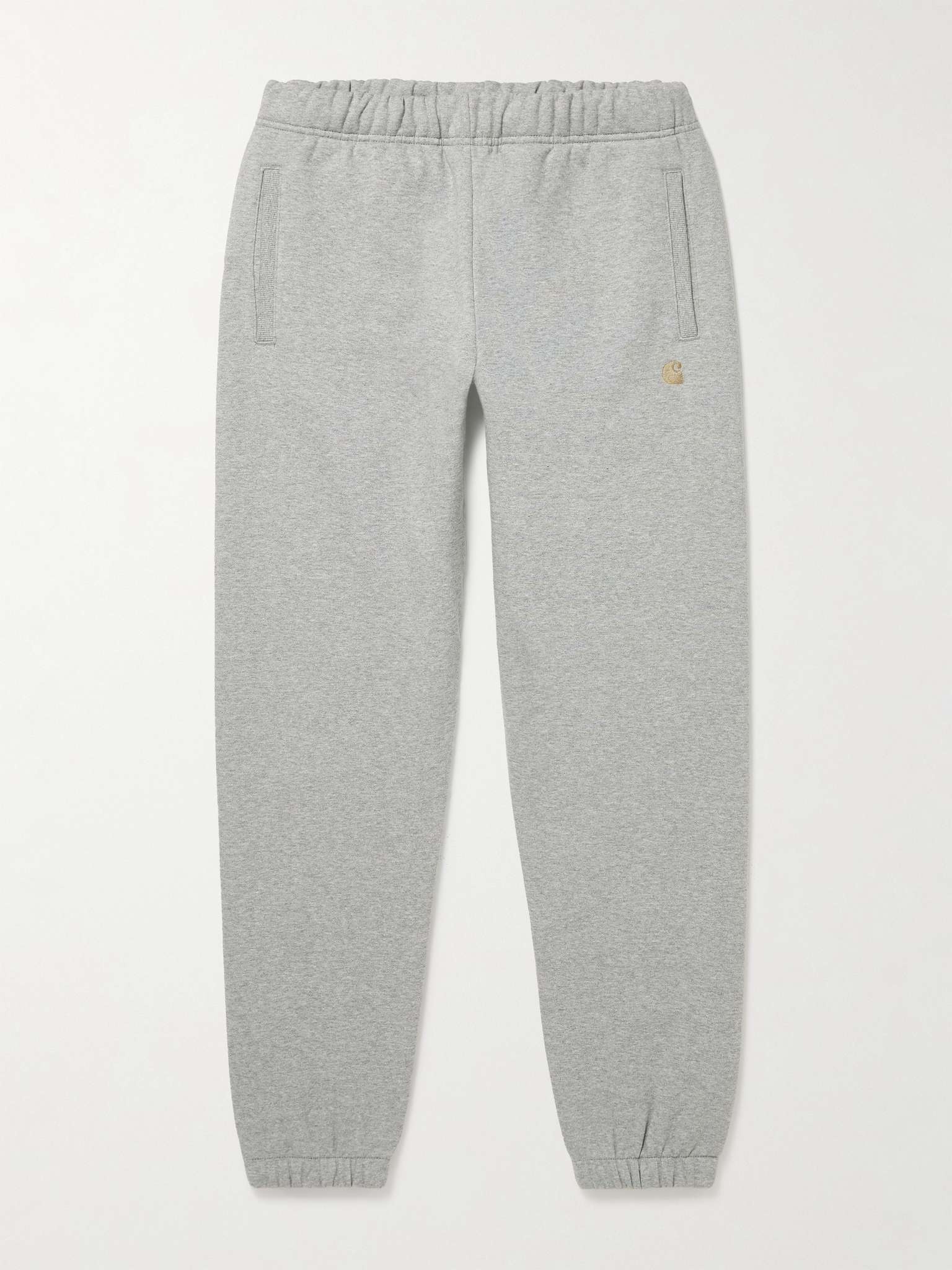 Chase Tapered Logo-Embroidered Cotton-Blend Jersey Sweatpants - 2