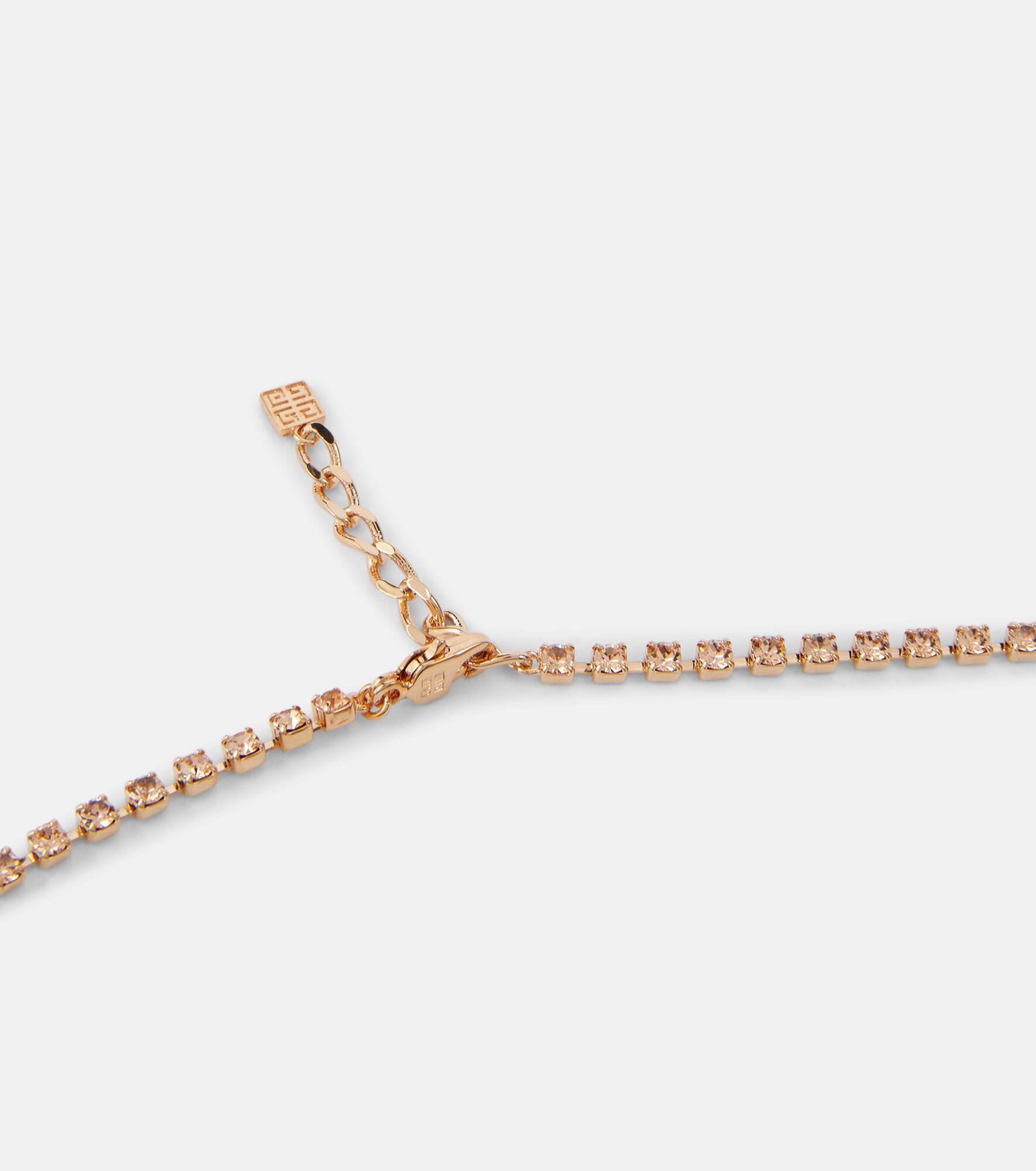 4G crystal-embellished necklace - 2