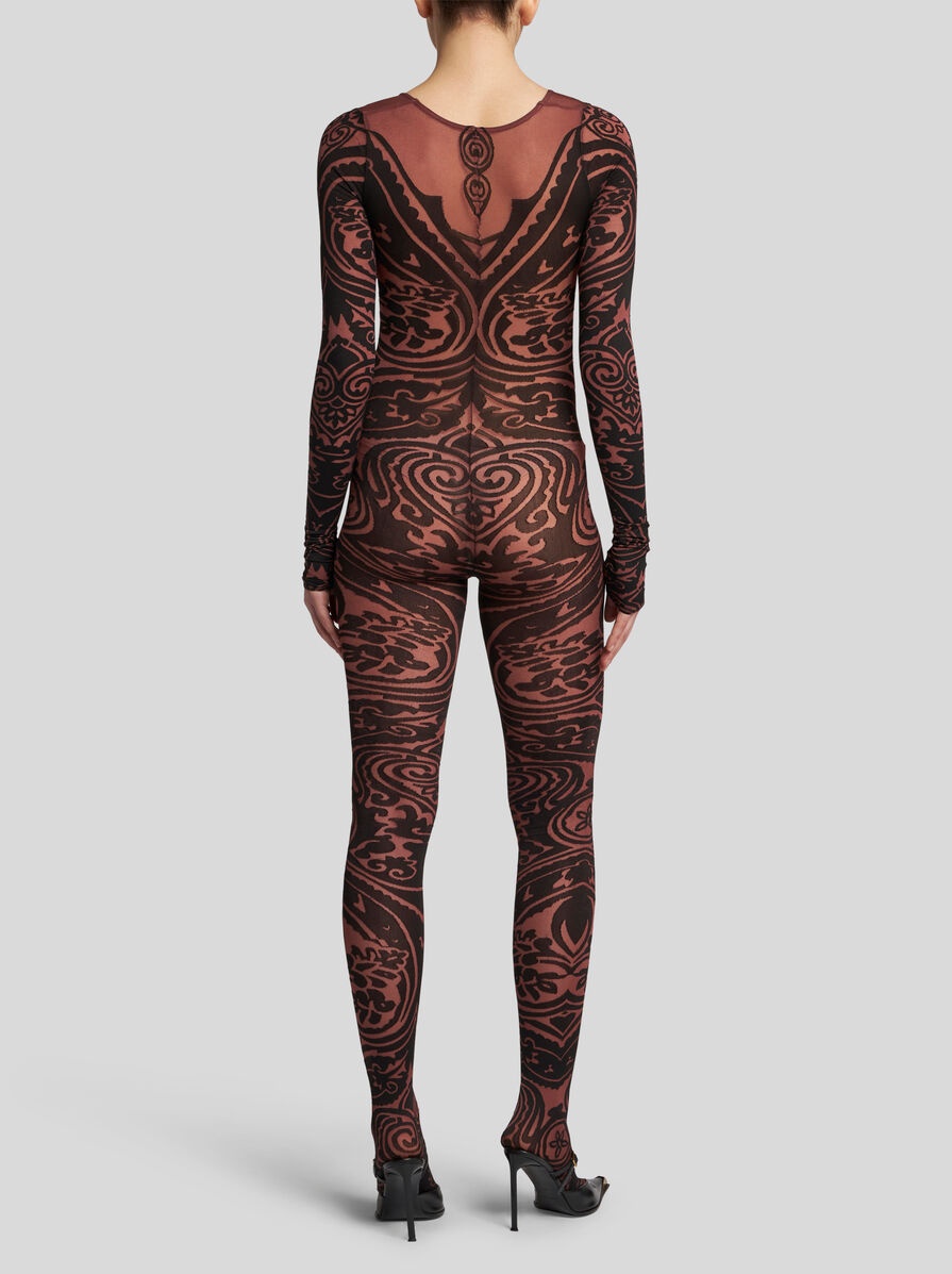 PAISLEY TATTOO BODYSUIT - 4