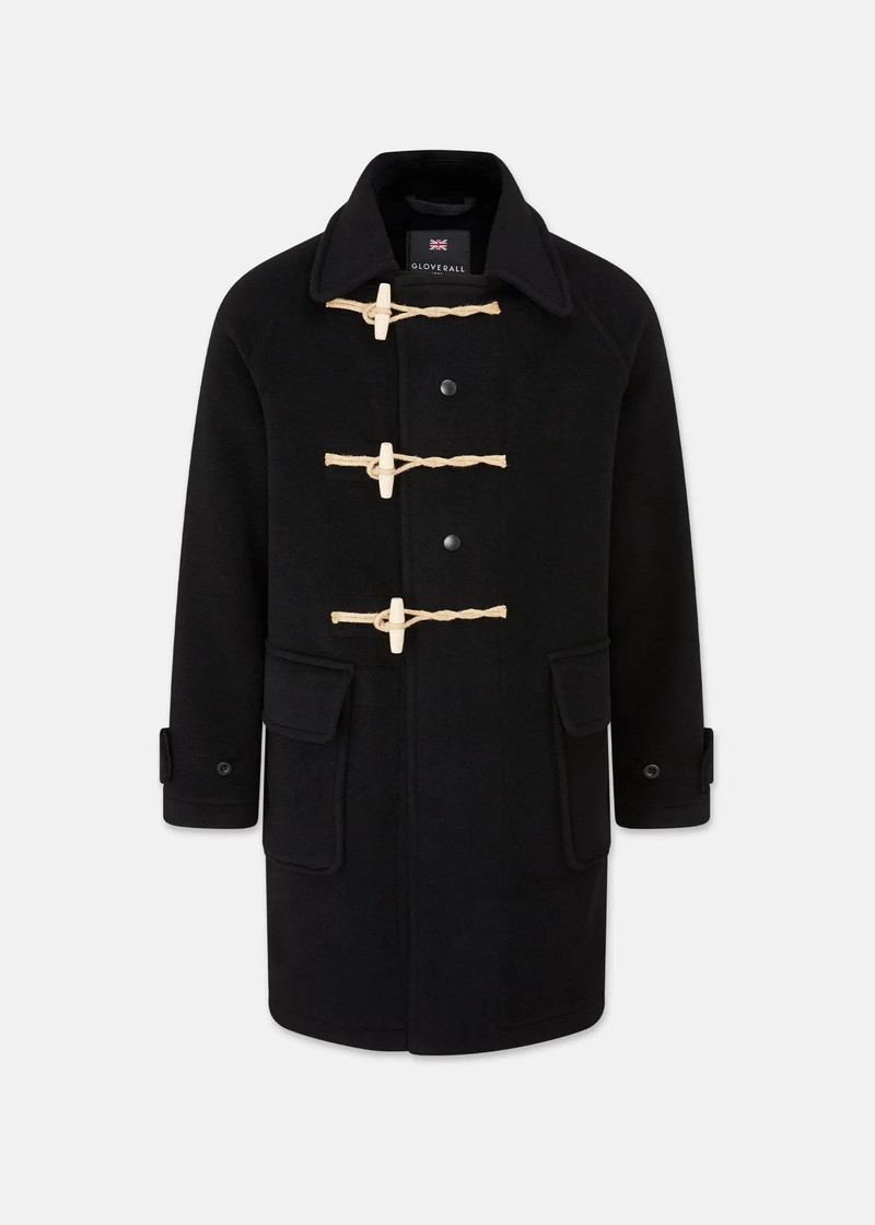 Men's Admiral Duffle Coat Black 1